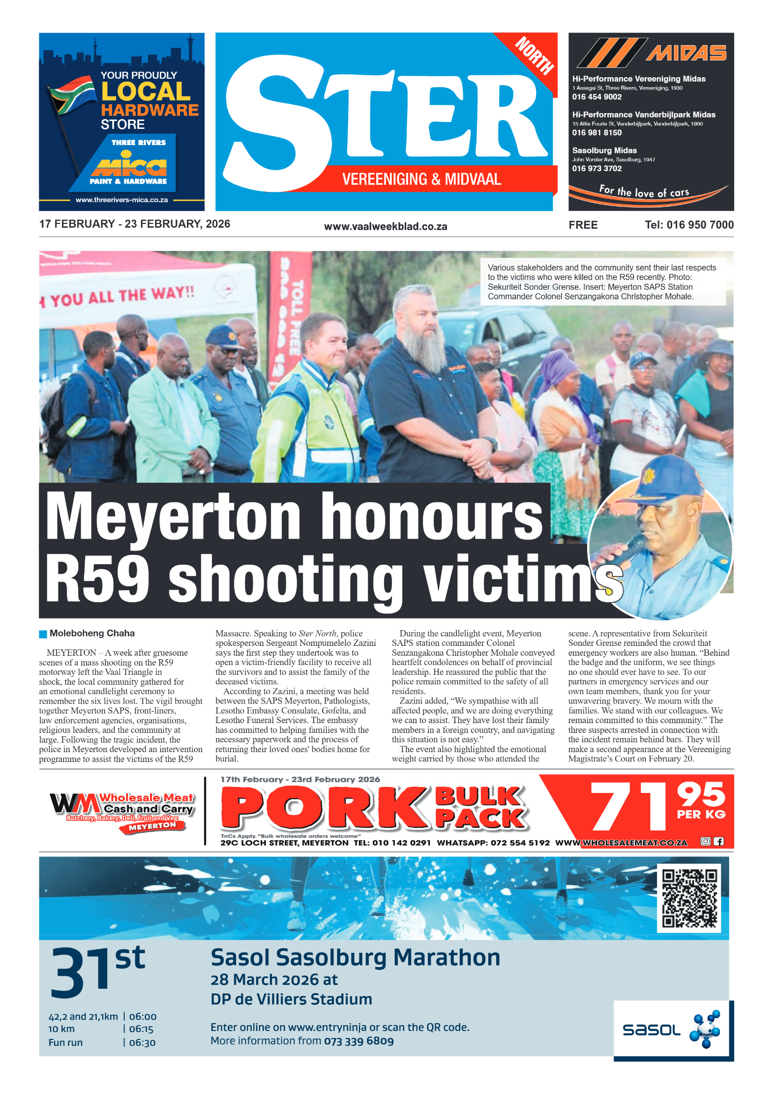 Ster Noord – 17 Februarie 2026 page 1