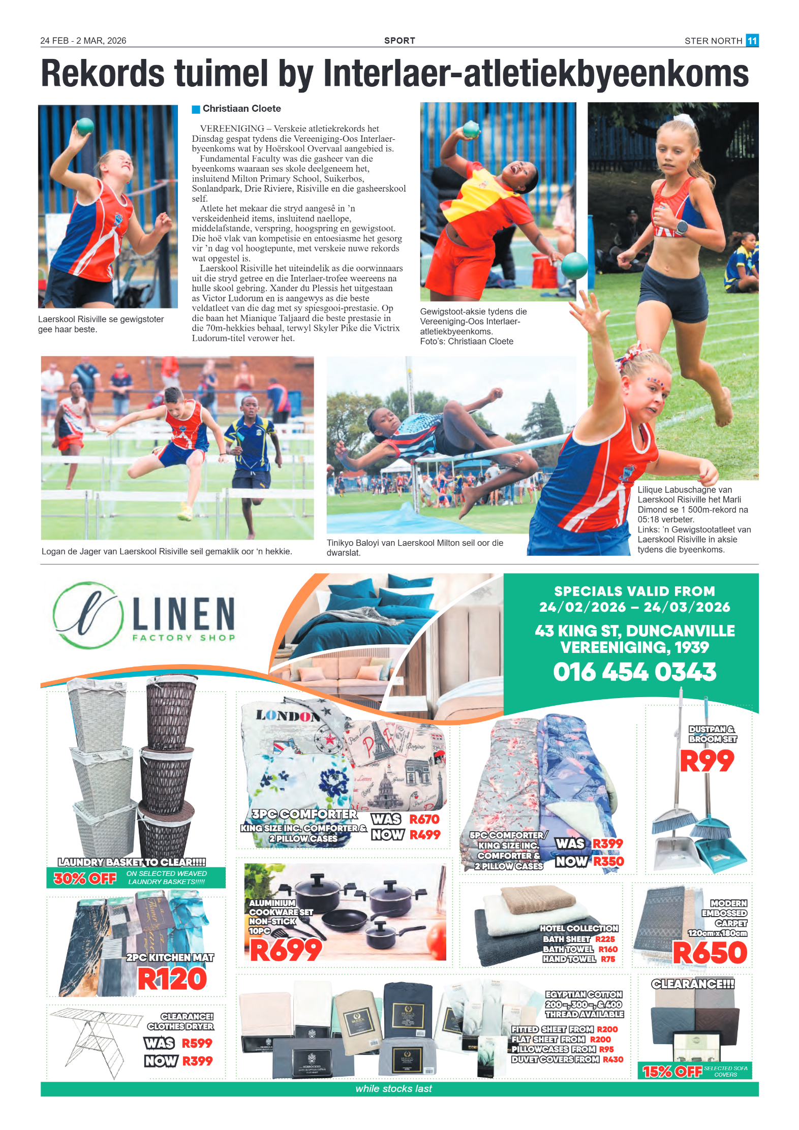 24 February – Ster North page 11