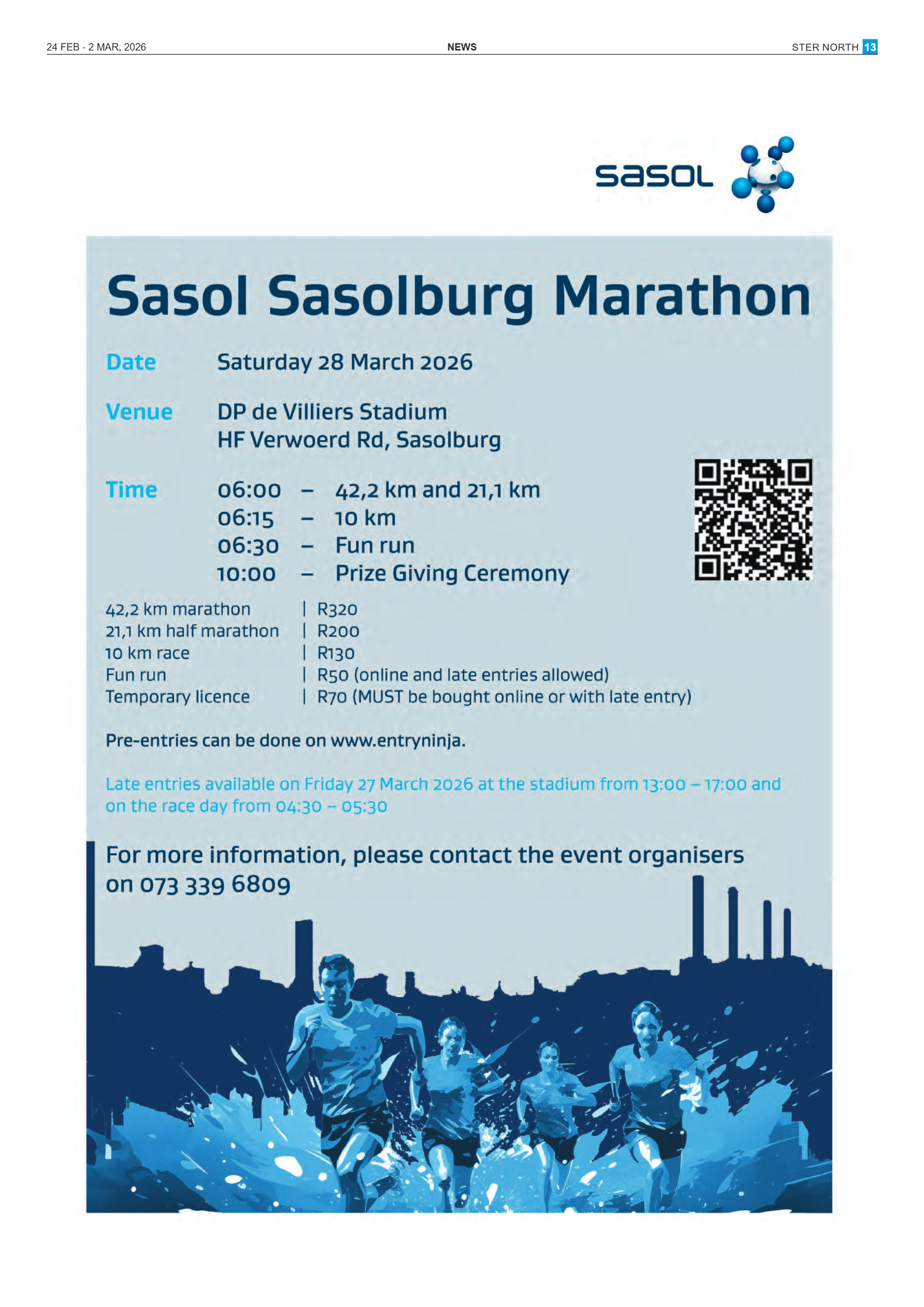 24 February – Ster North page 13