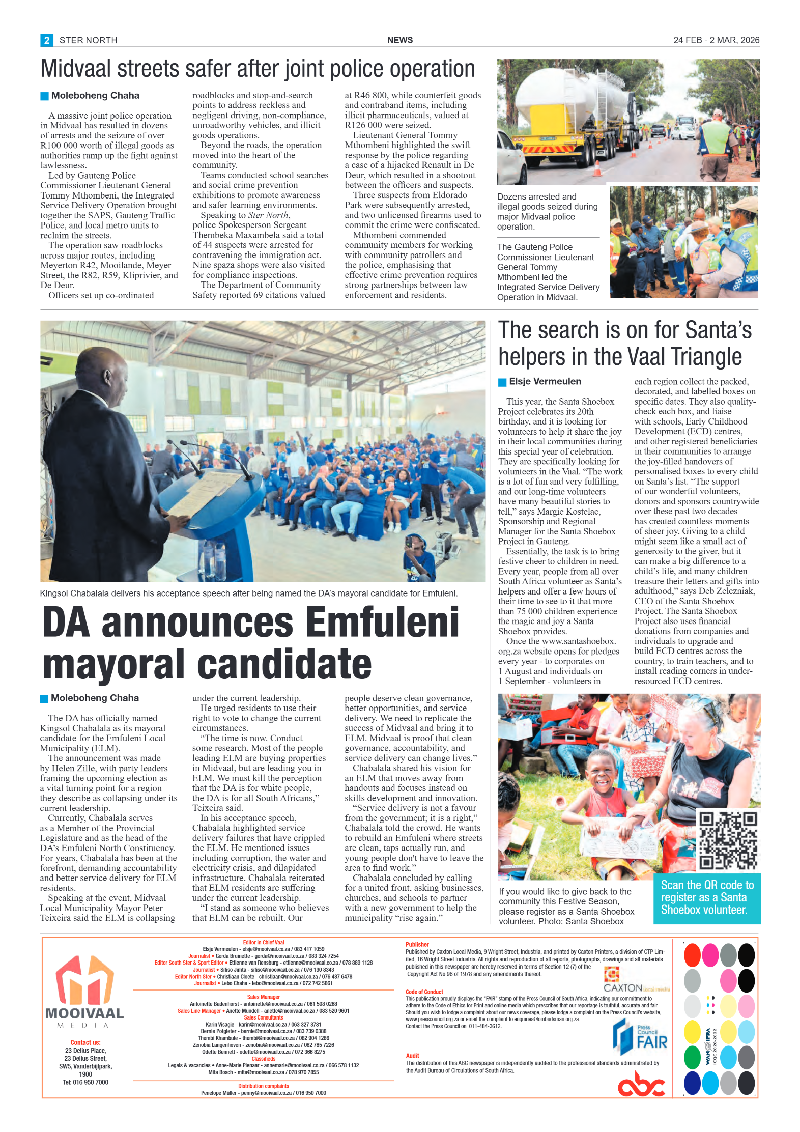 24 February – Ster North page 2