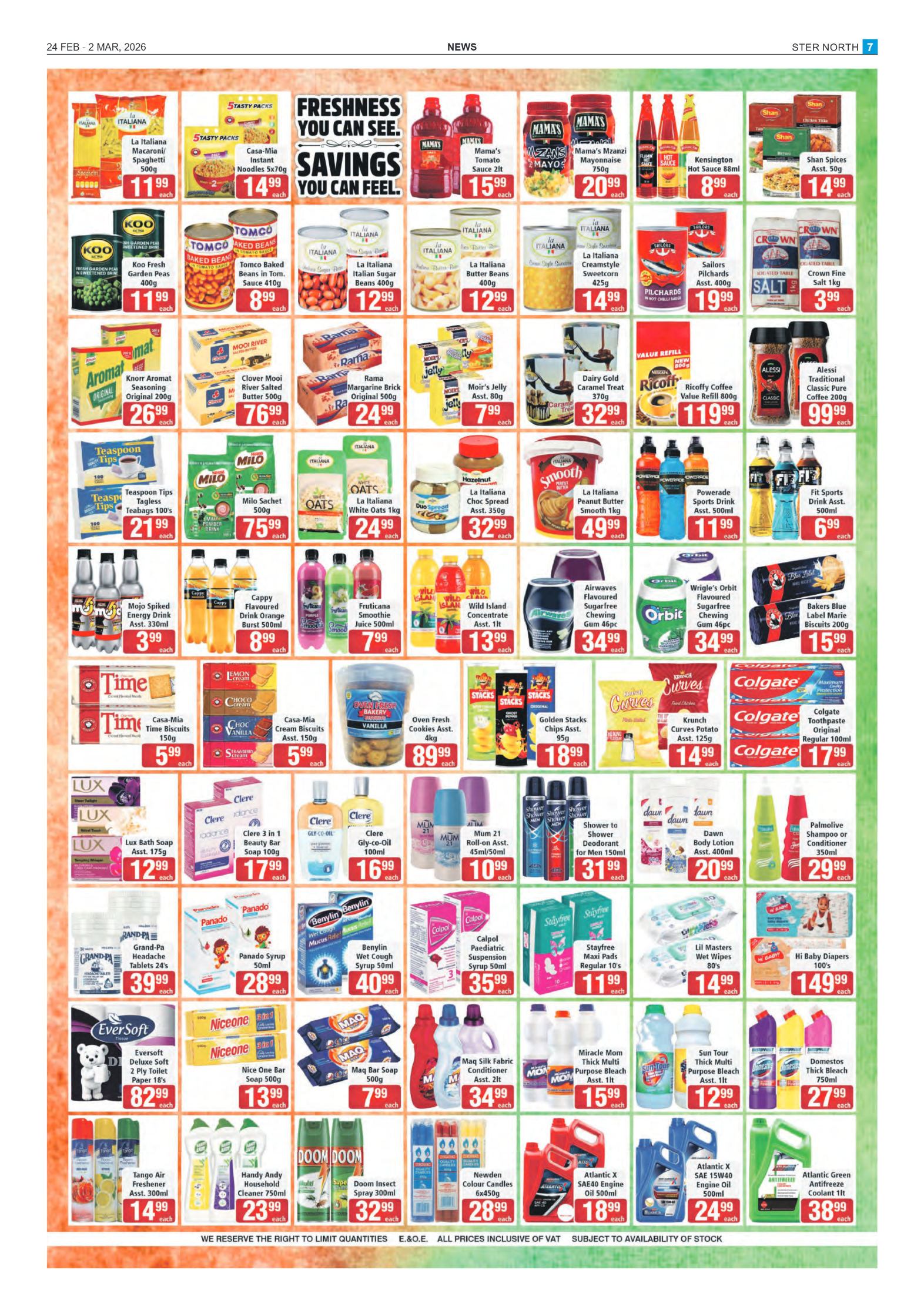 24 February – Ster North page 7