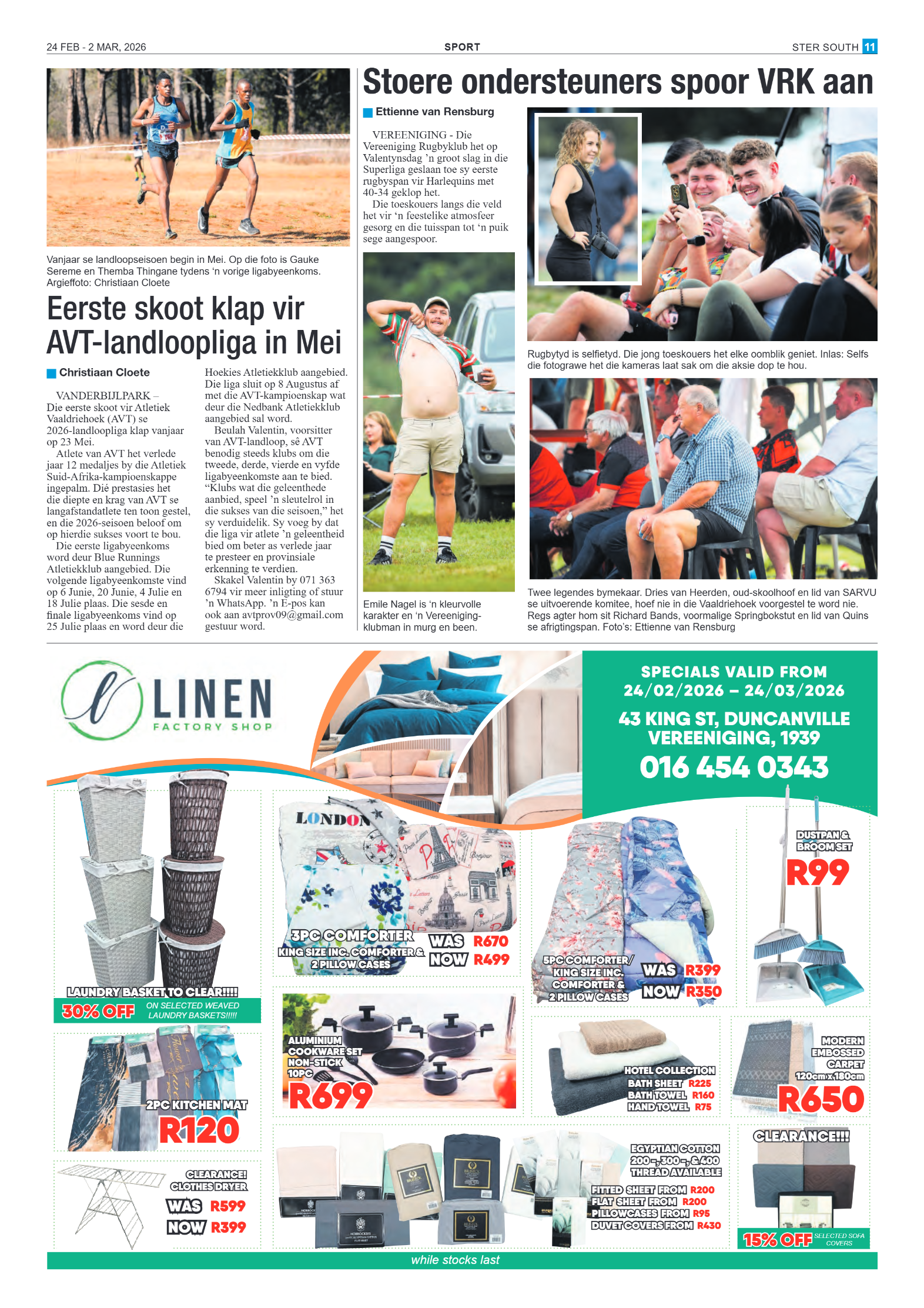 24 February – Ster South page 11