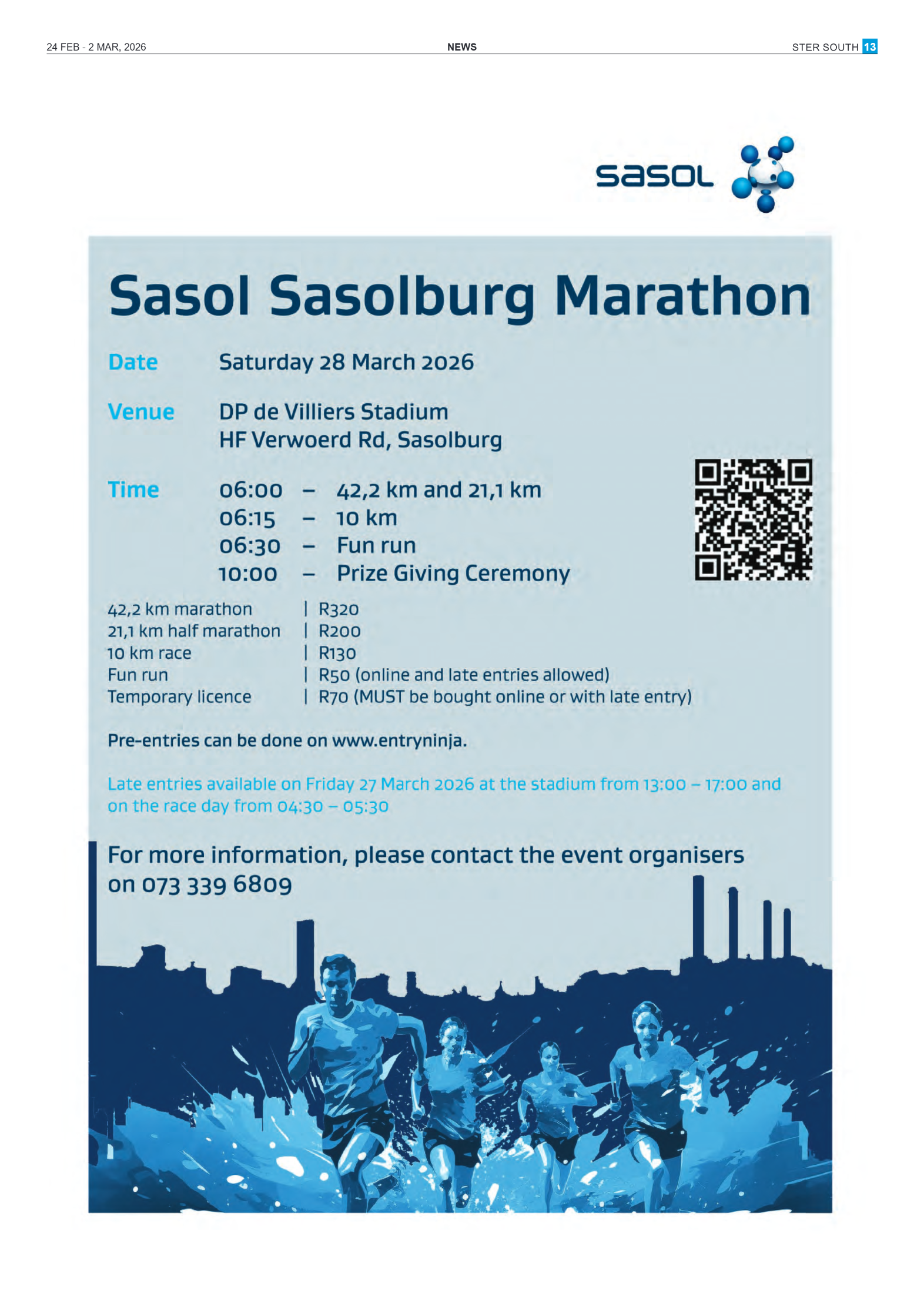 24 February – Ster South page 13