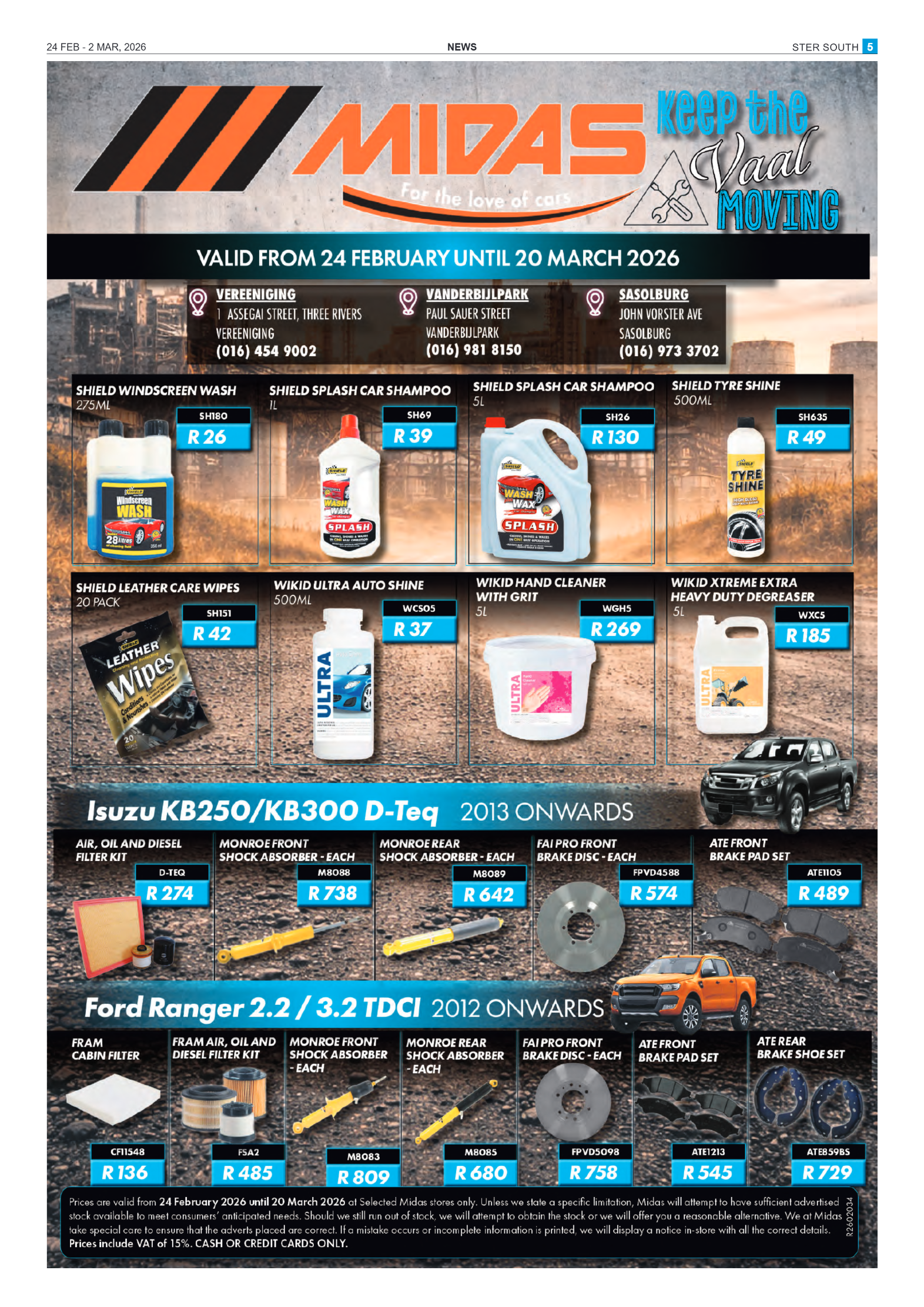 24 February – Ster South page 5