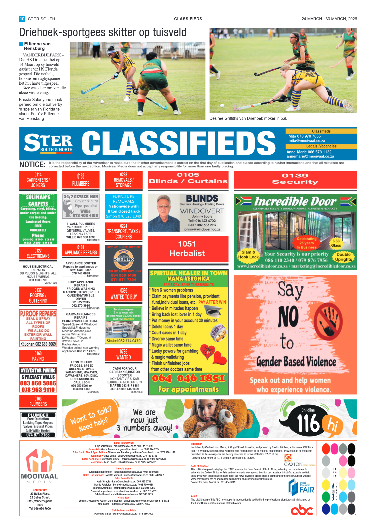 Ster South – 24 March 2026 page 10