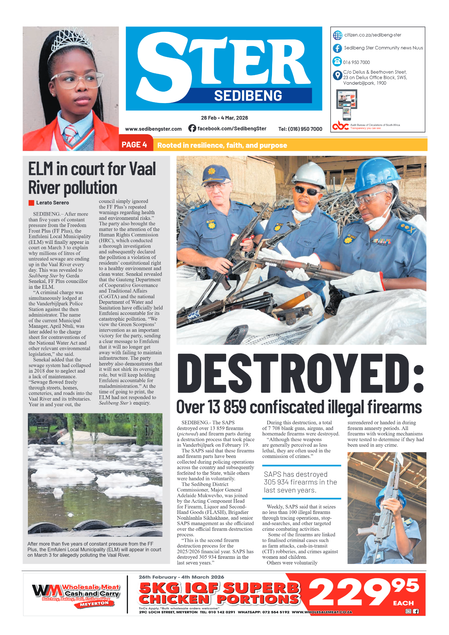 26 February – Sedibeng Ster page 1