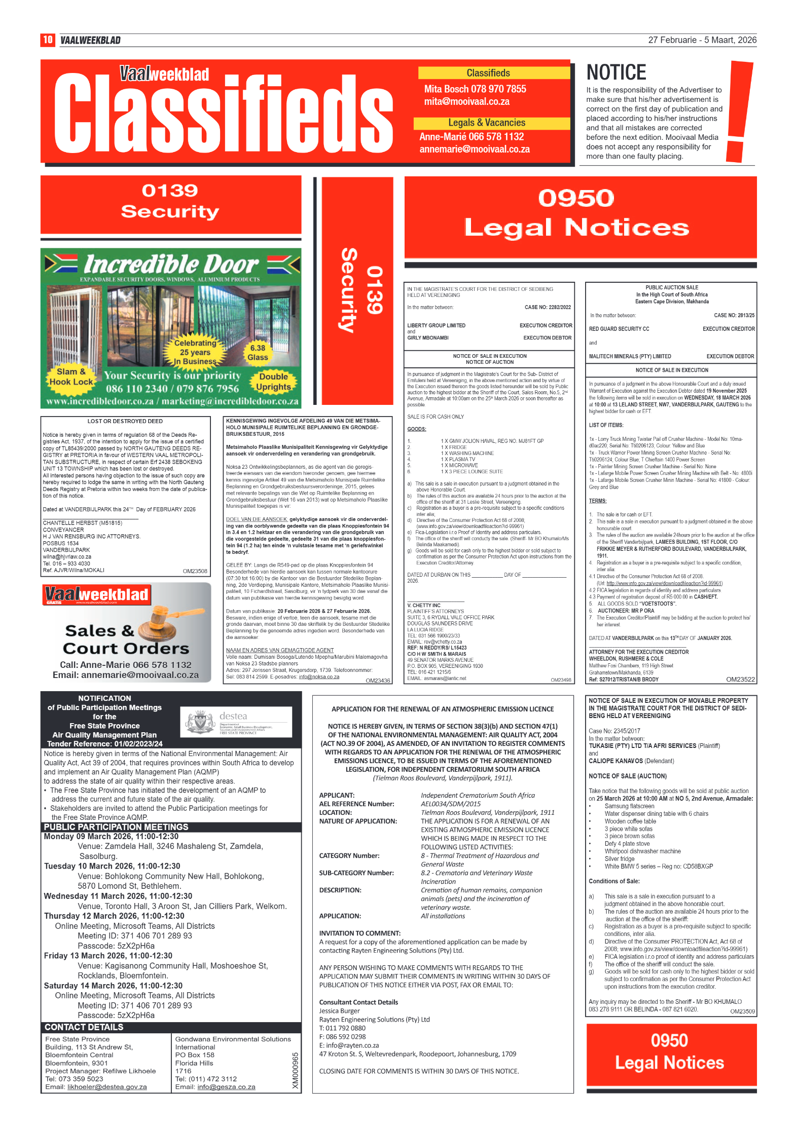 27 Februarie – Vaalweekblad page 10