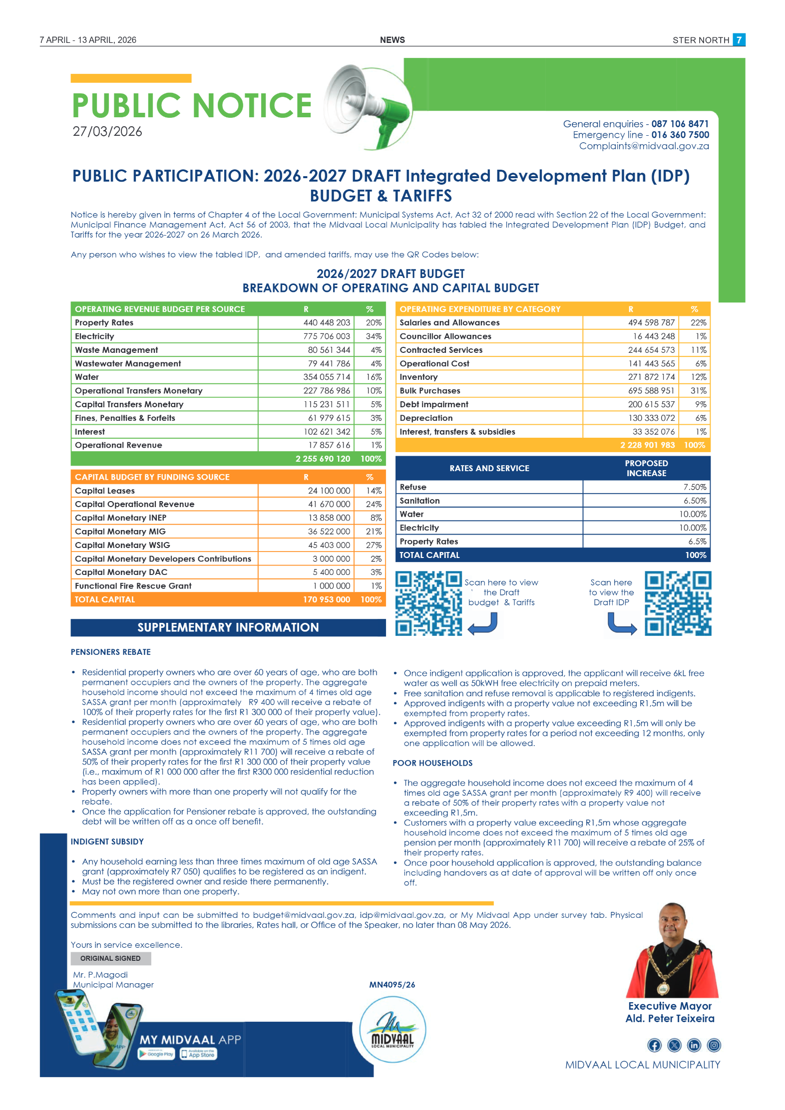 7 April – Ster North page 7