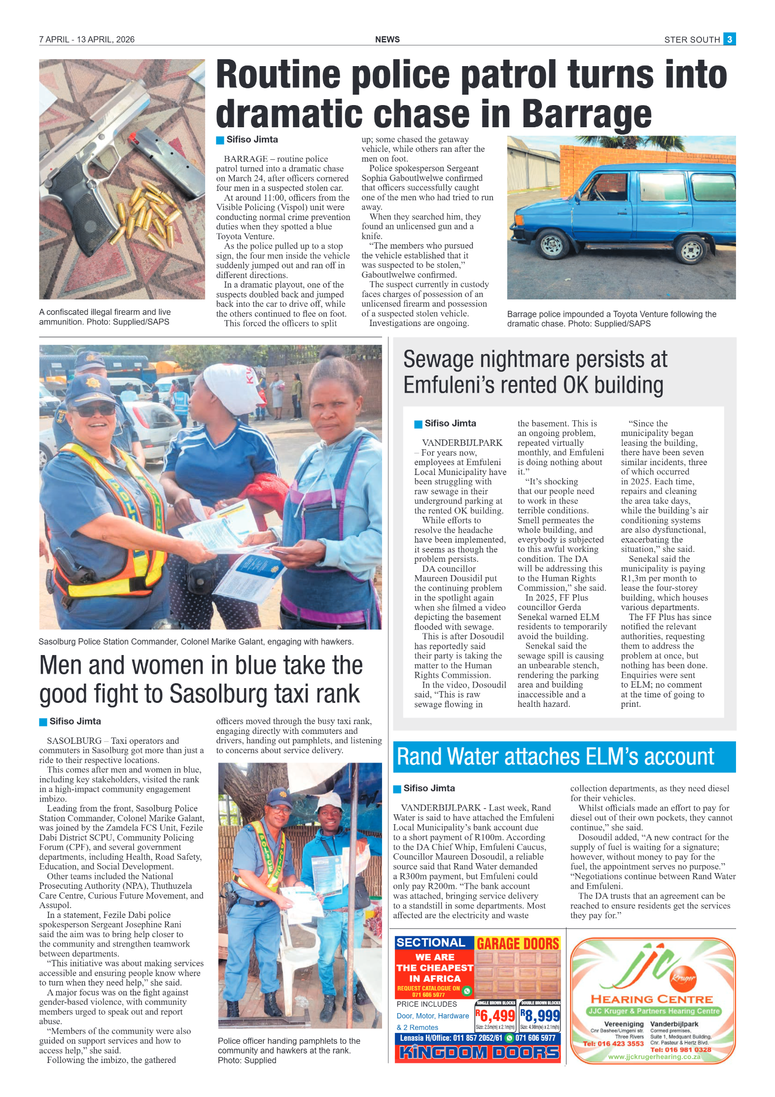 7 April – Ster South page 3