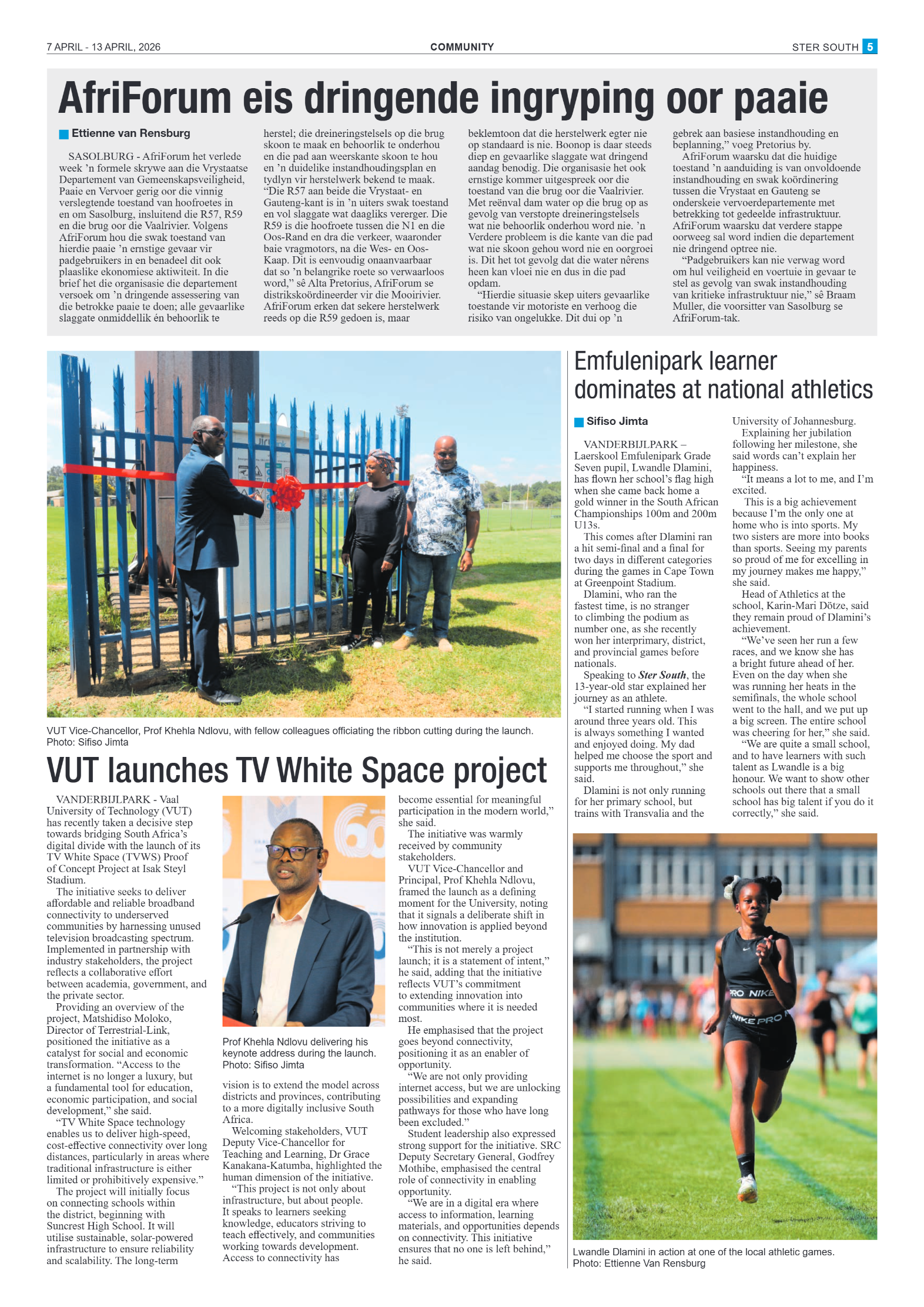 7 April – Ster South page 5