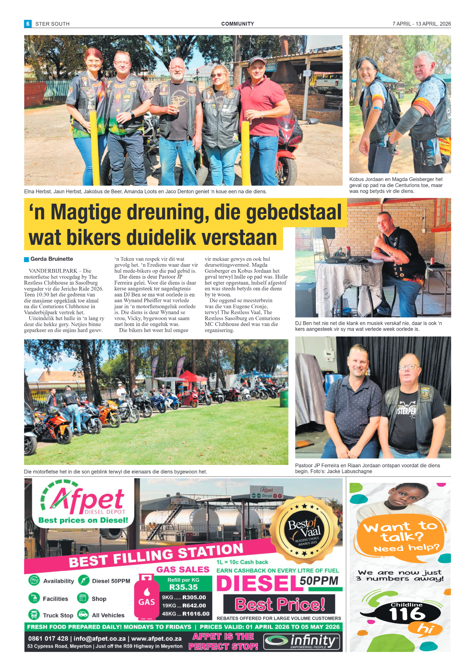 7 April – Ster South page 6