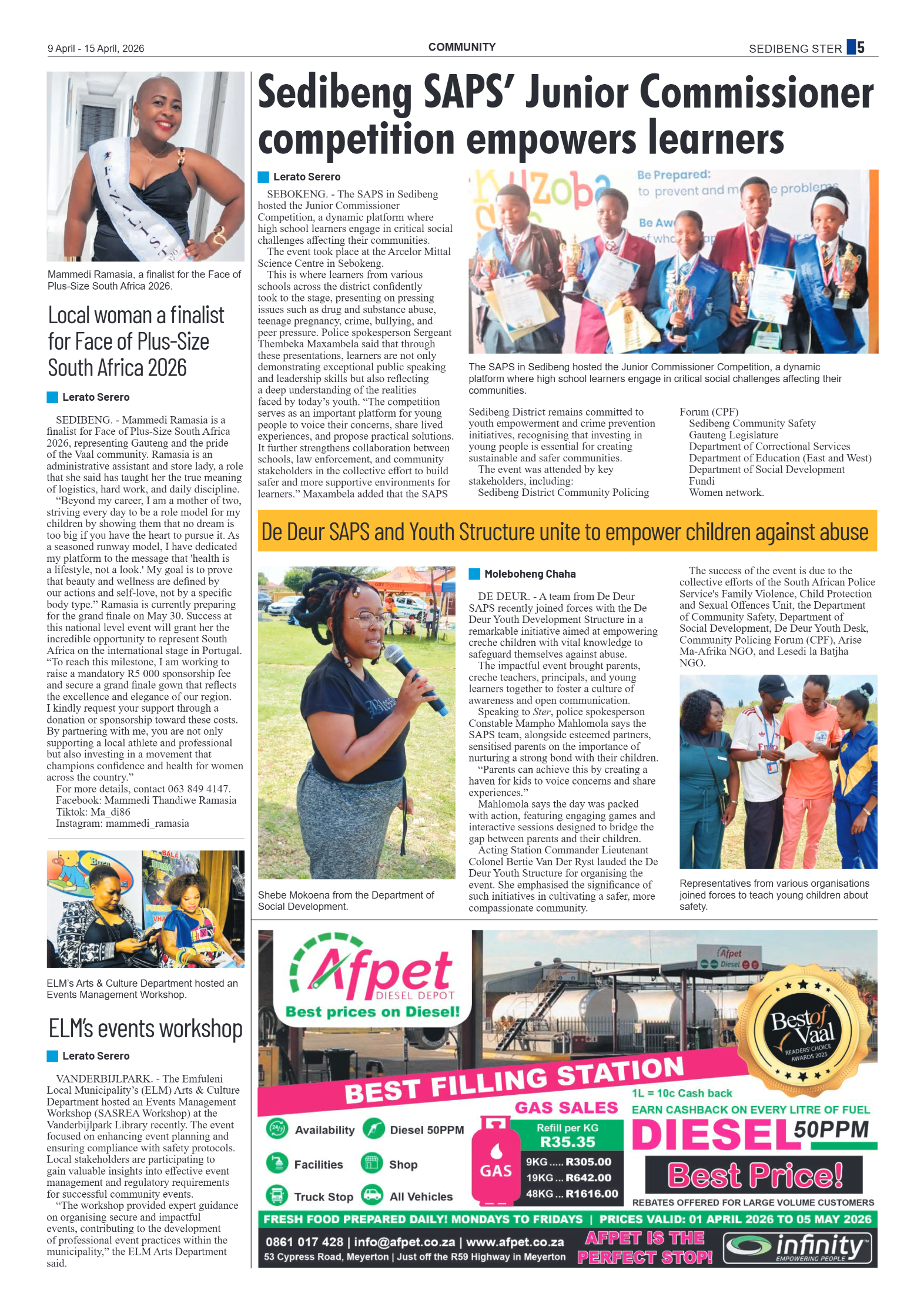 9 April – Sedibeng Ster page 5