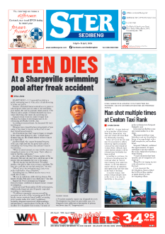 9 April – Sedibeng Ster