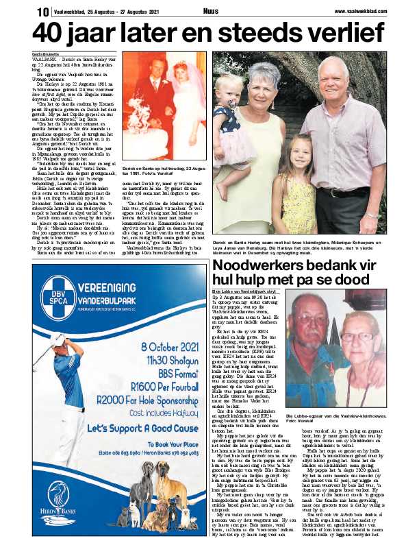 Vaalweekblad 25 Augustus – 27 Augustus 2021 page 8