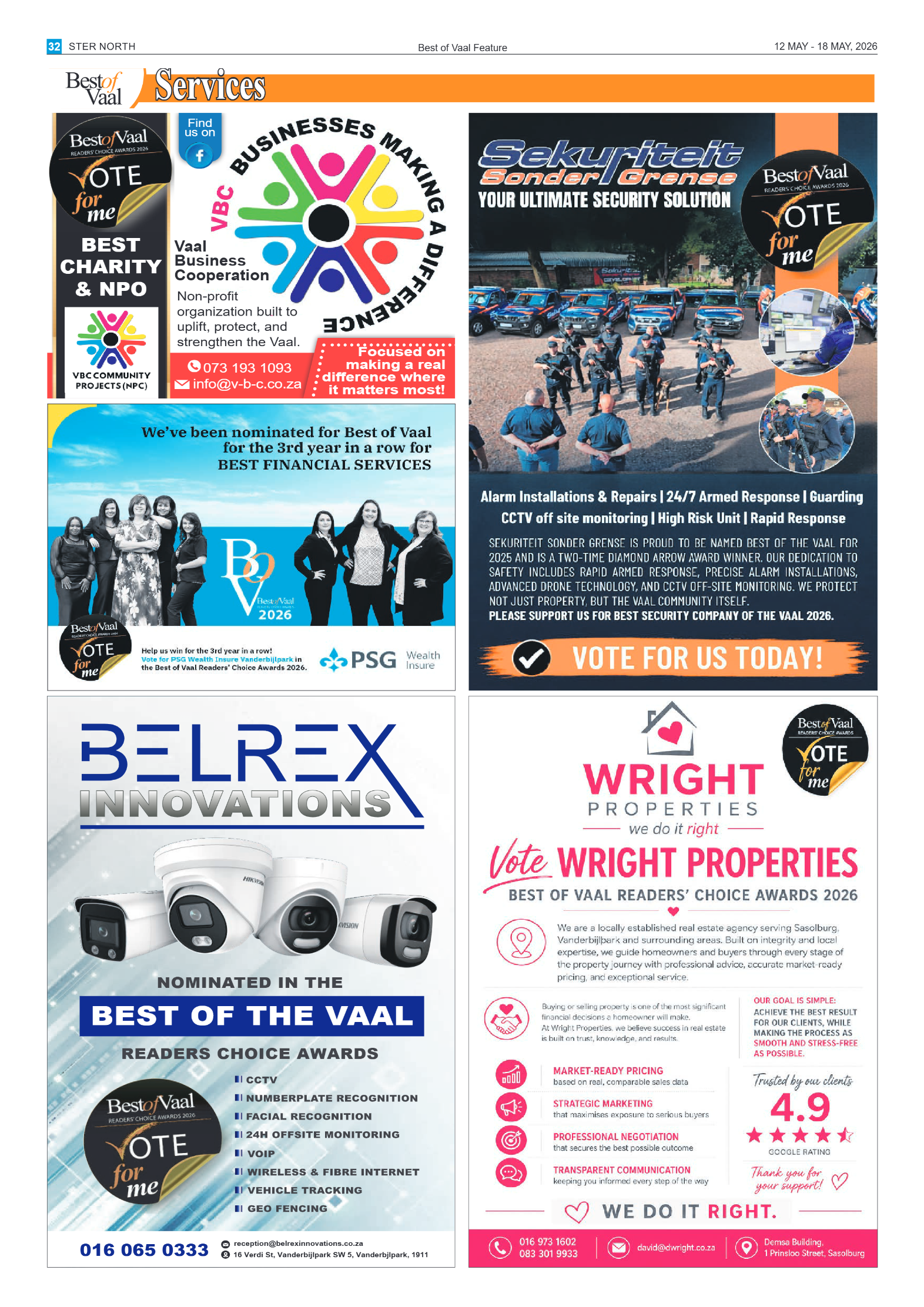 Best of Vaal Nominations 2026 page 26
