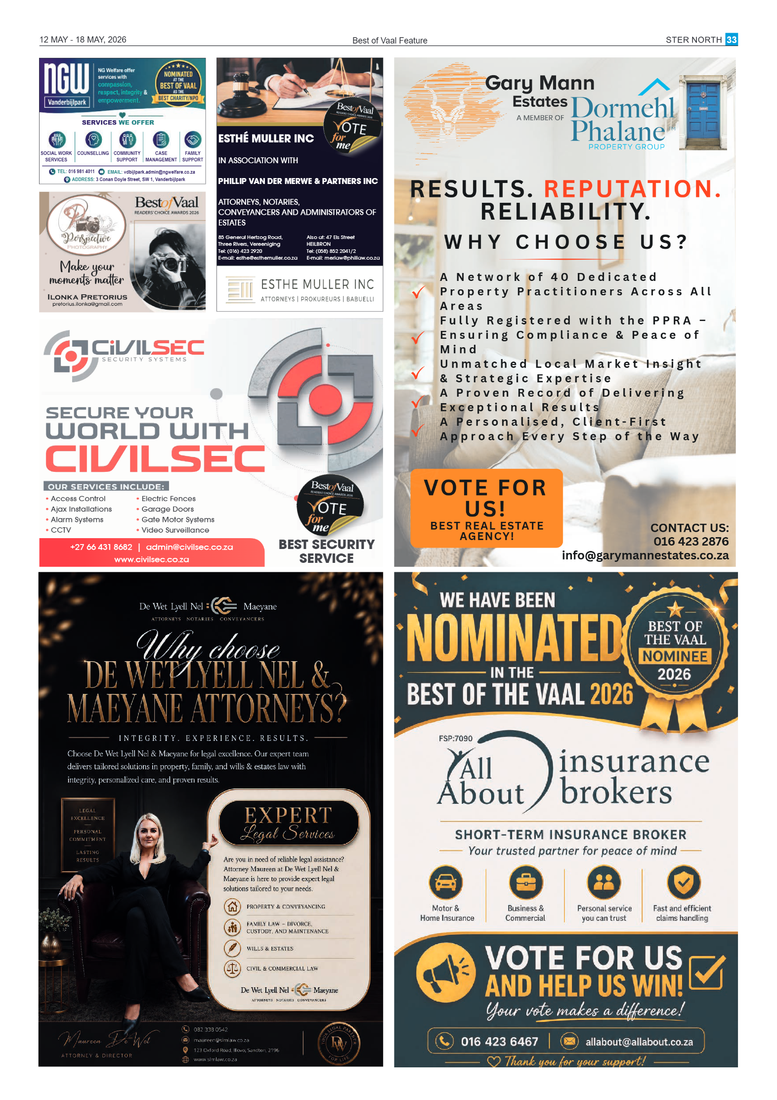 Best of Vaal Nominations 2026 page 27