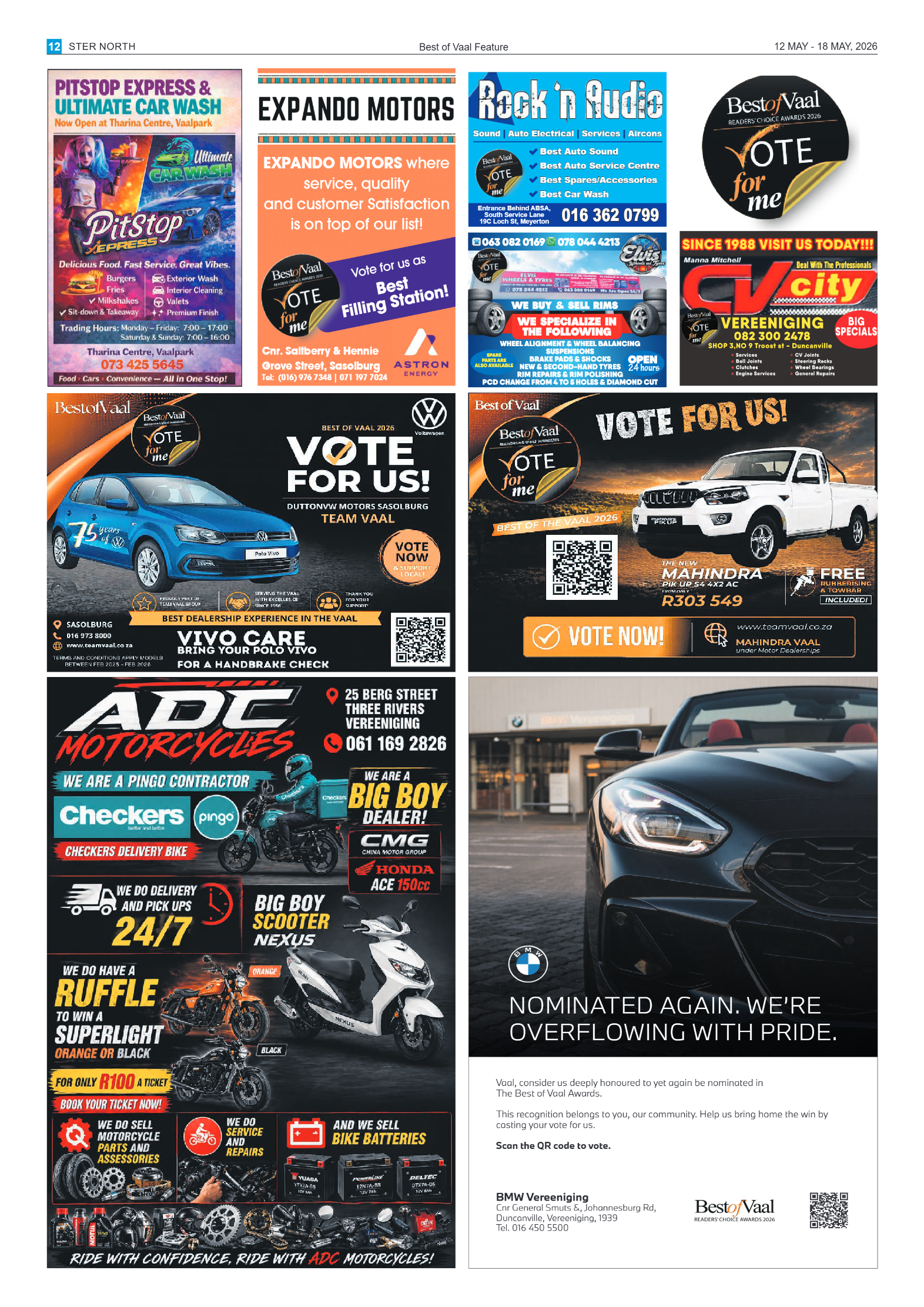 Best of Vaal Nominations 2026 page 6