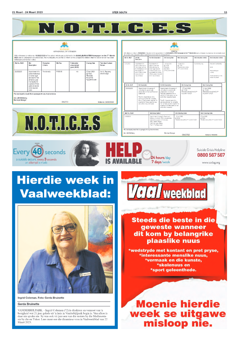 STER NORTH 20 July – 23 July 2021 page 11
