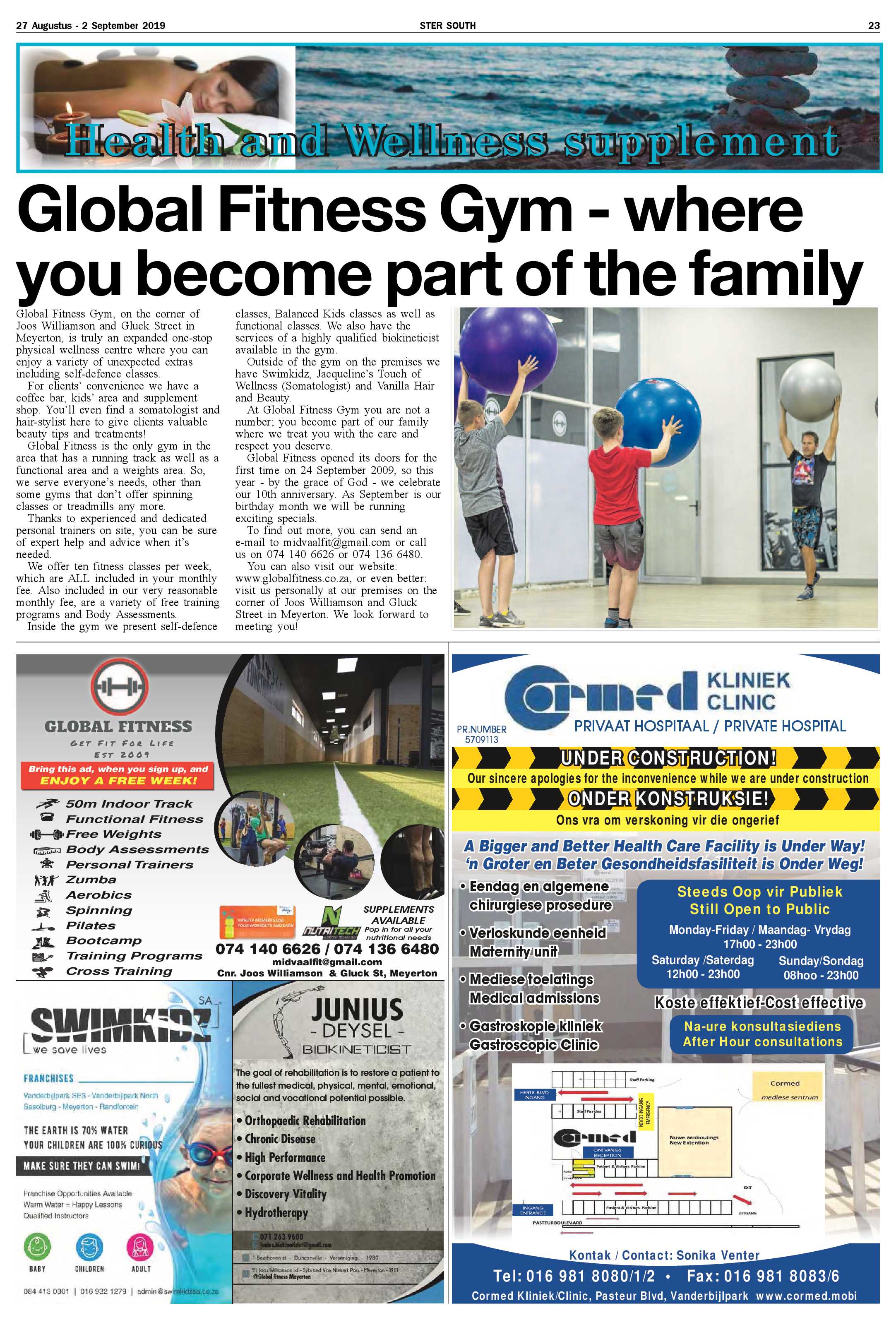 Health Supplement page 1