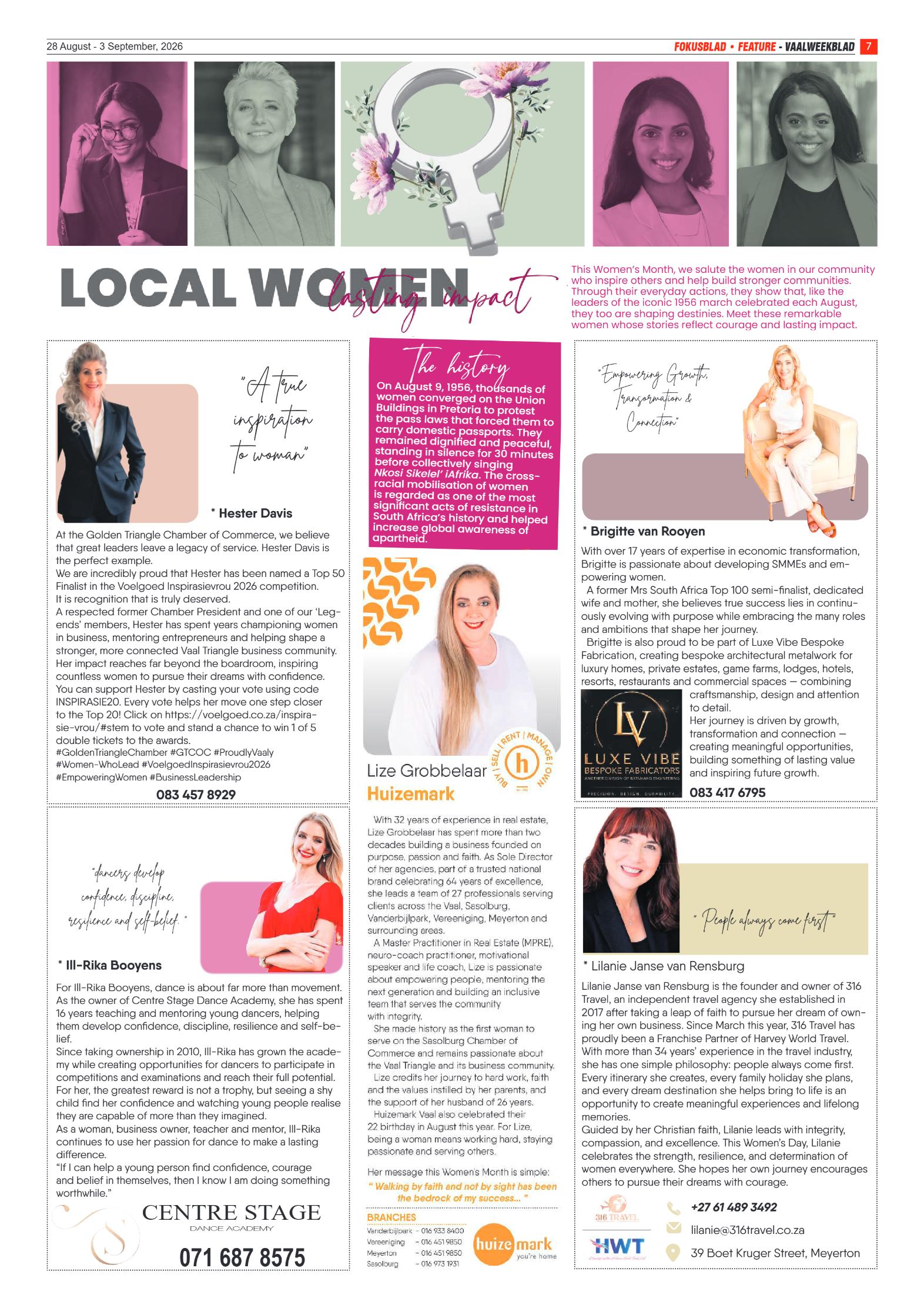 Local Women 2026 page 1