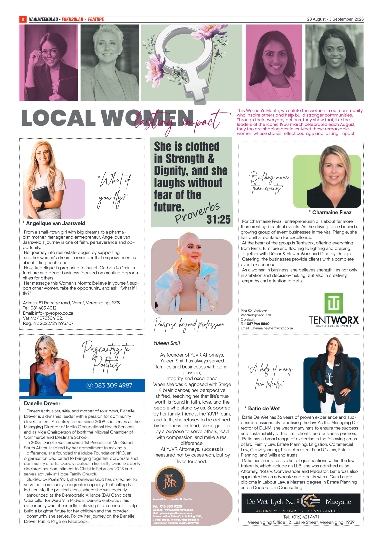 Local Women 2026 page 2