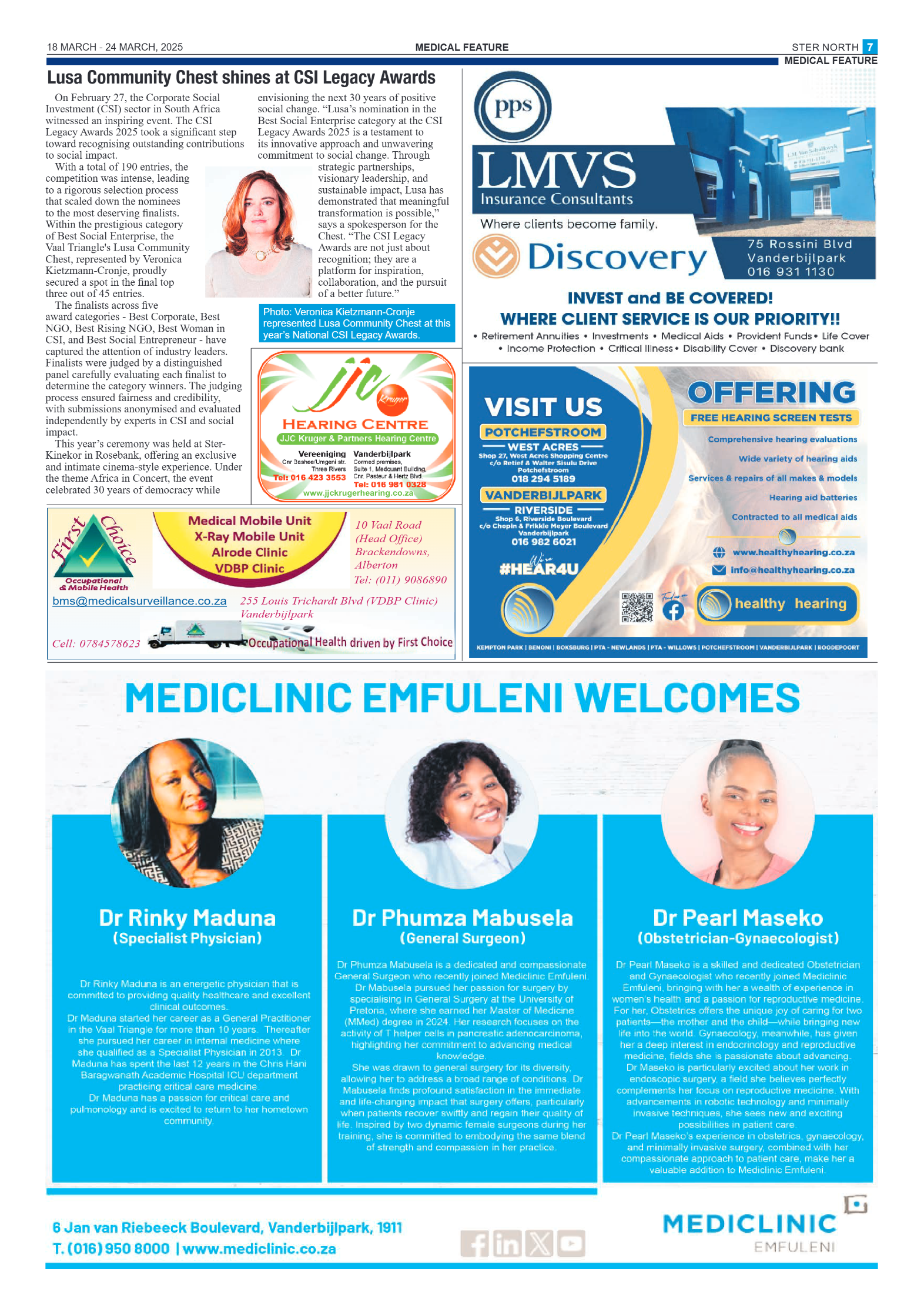 Medical Feature 2025 page 3