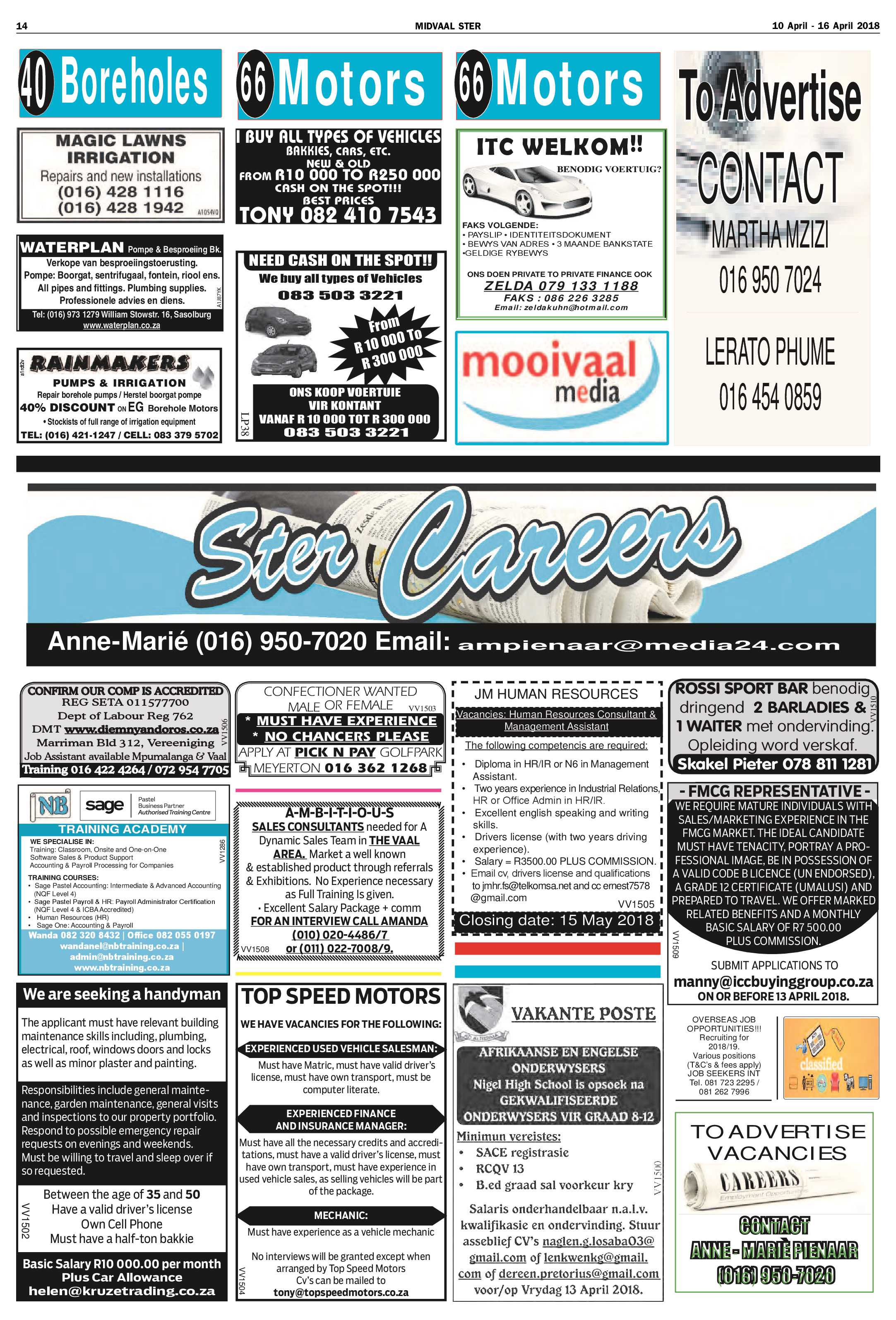 Midvaal Ster 10 – 16 April 2018 page 14