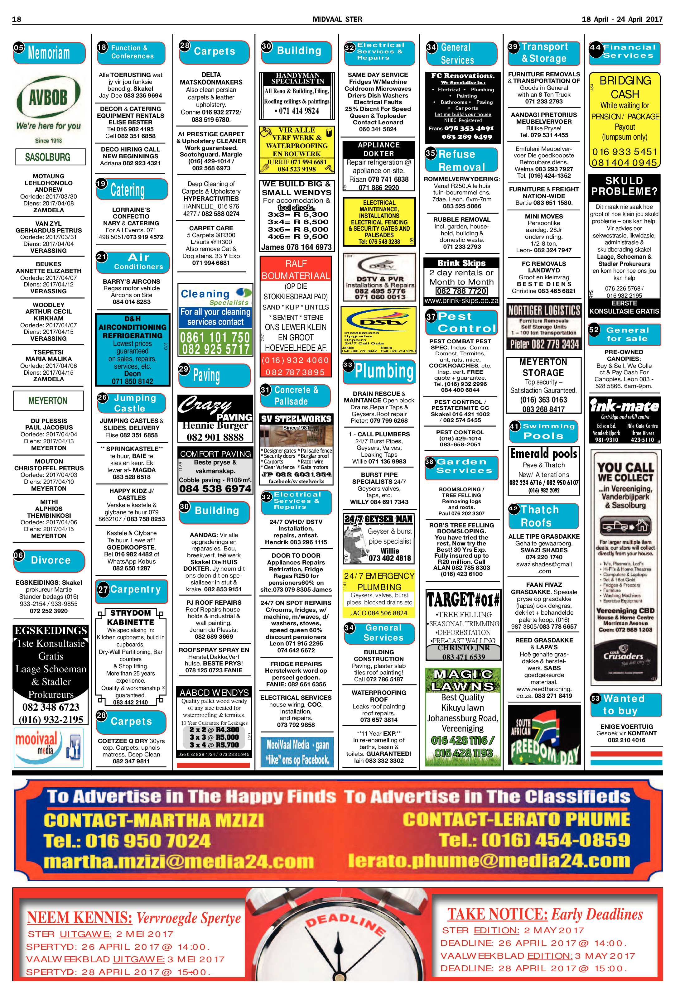 Midvaal Ster 12 – 18 April 2017 page 18