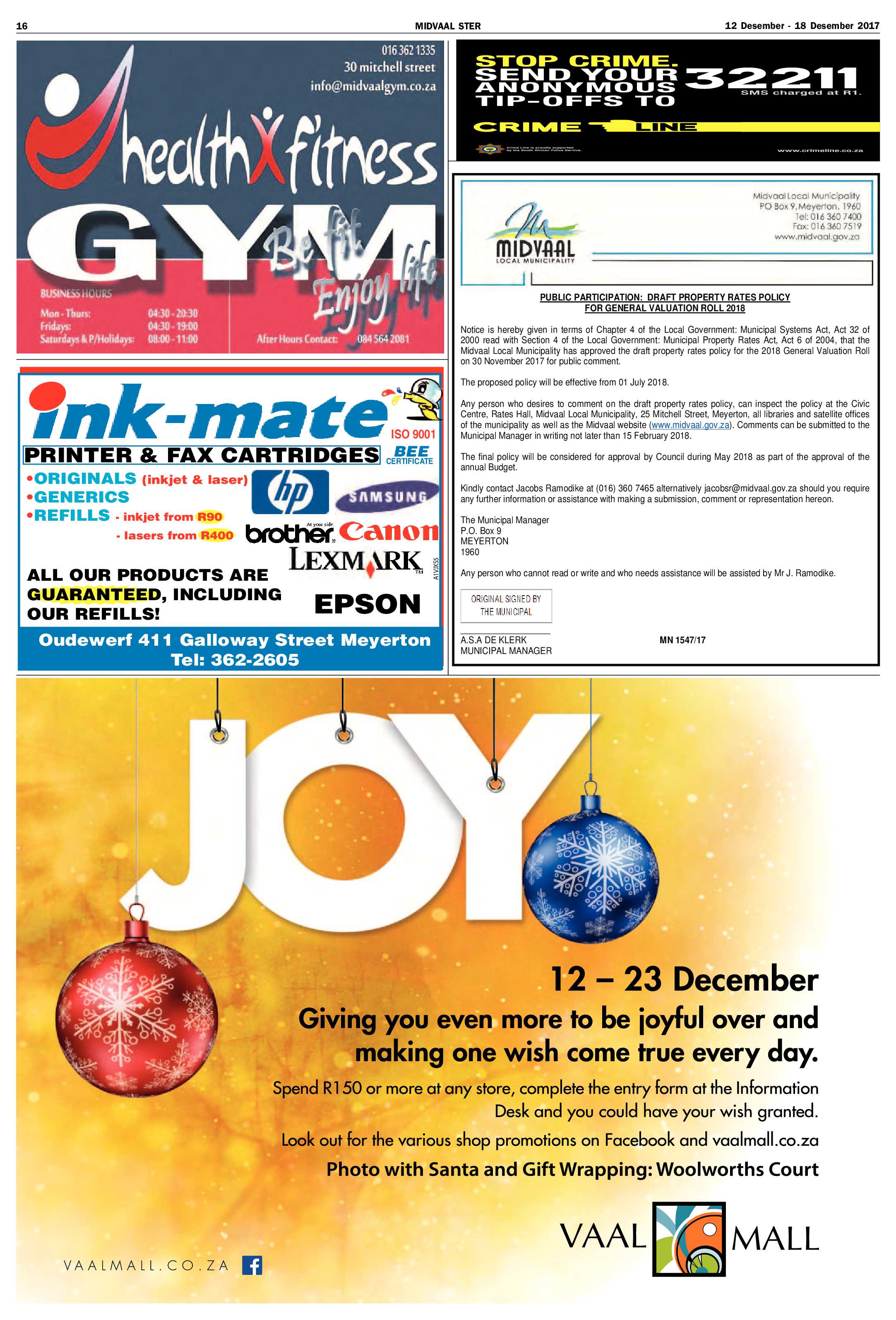 Midvaal Ster 12 – 18 Desember 2017 page 15