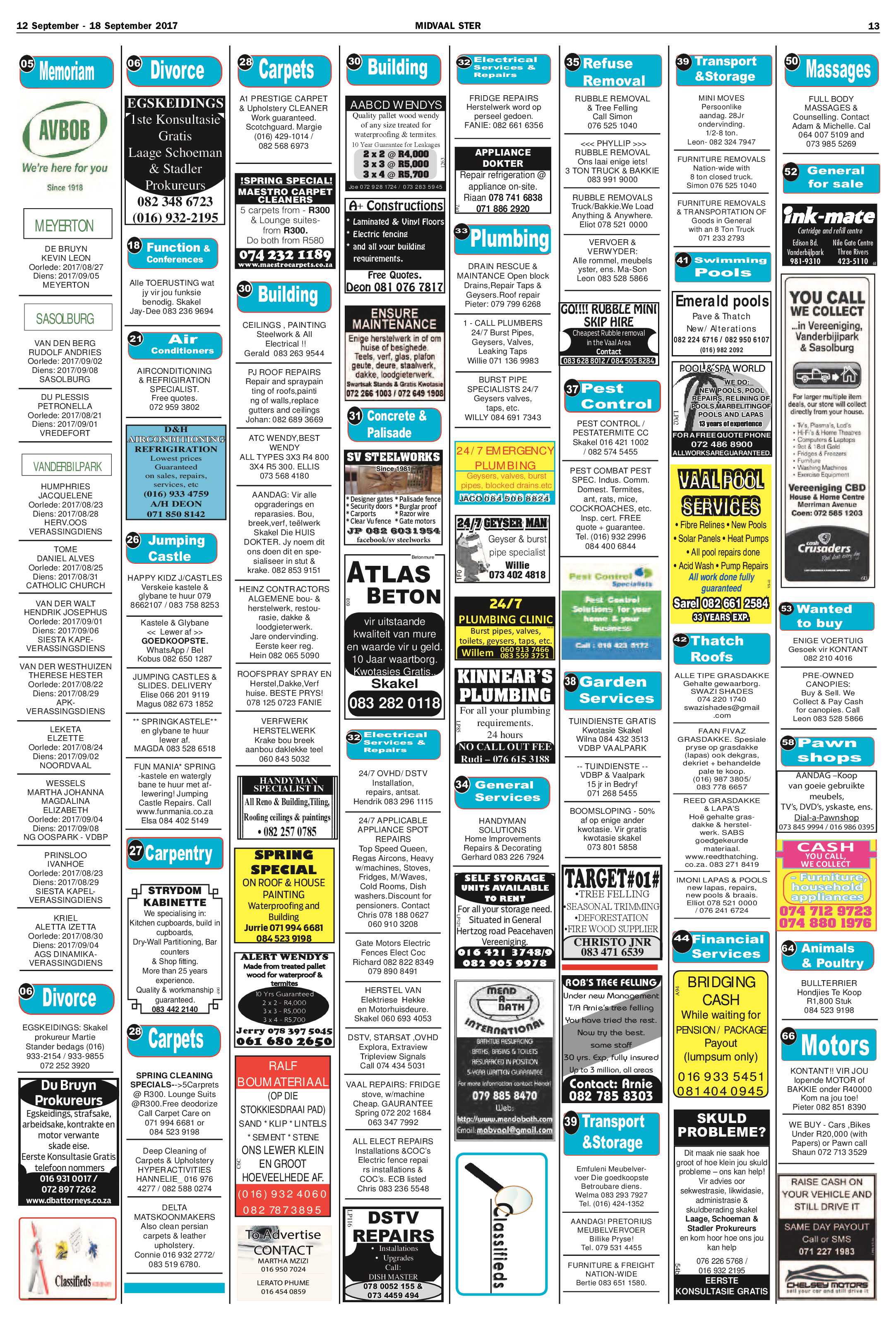 Midvaal Ster 12 – 18 September 2017 page 13