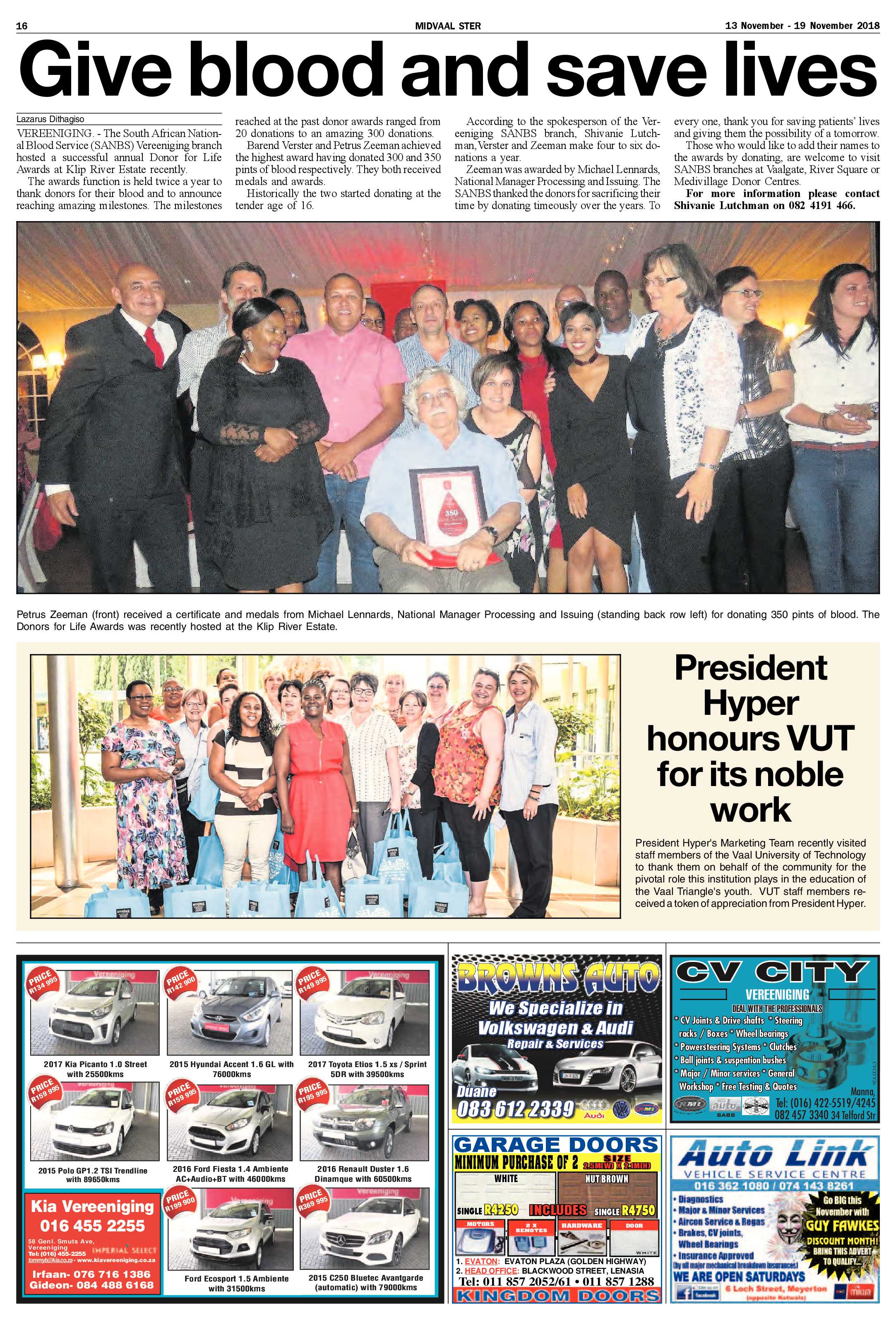 Midvaal Ster 13 – 19 November 2018 page 16