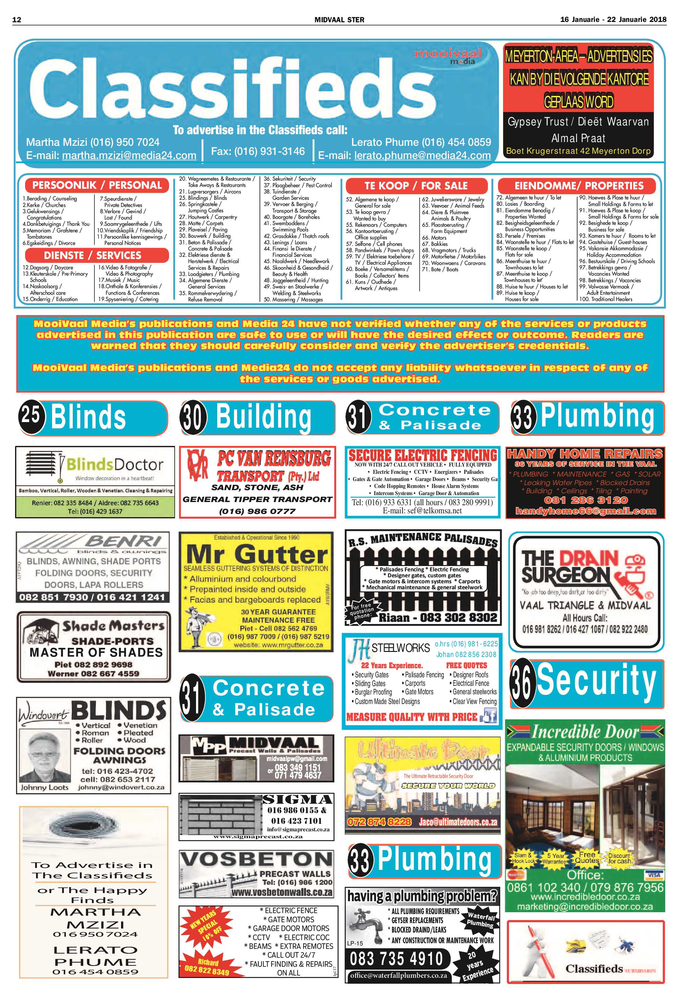 Midvaal Ster 16 – 22 Januarie 2018 page 12