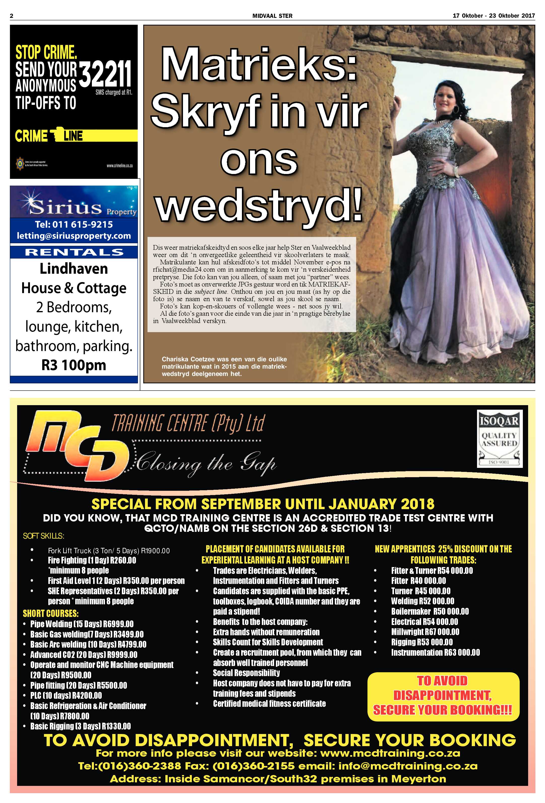 Midvaal Ster 17 – 23 Oktober 2017 page 2