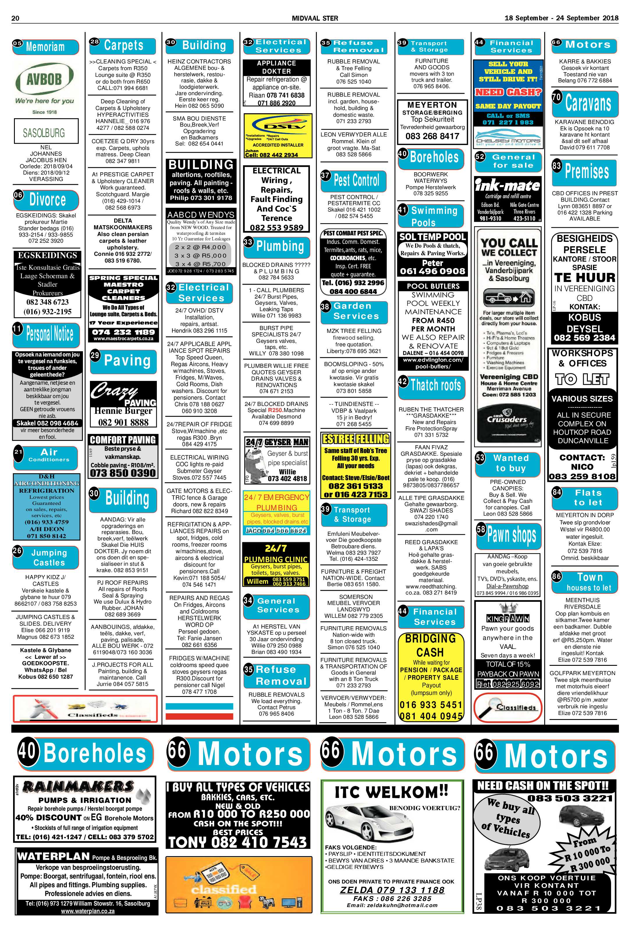 Midvaal Ster 18 – 24 September 2018 page 20