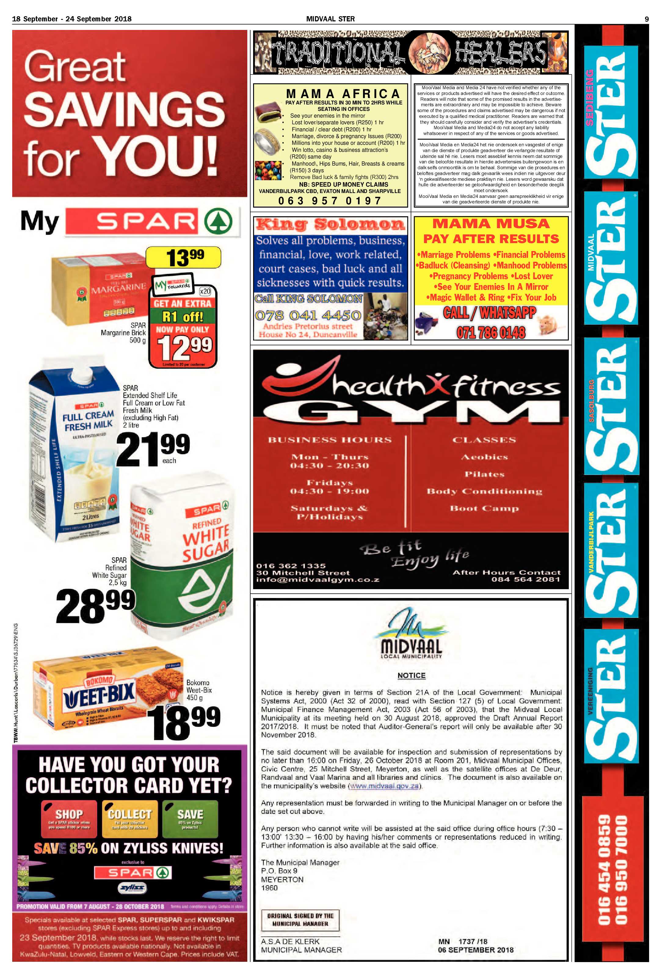 Midvaal Ster 18 – 24 September 2018 page 9