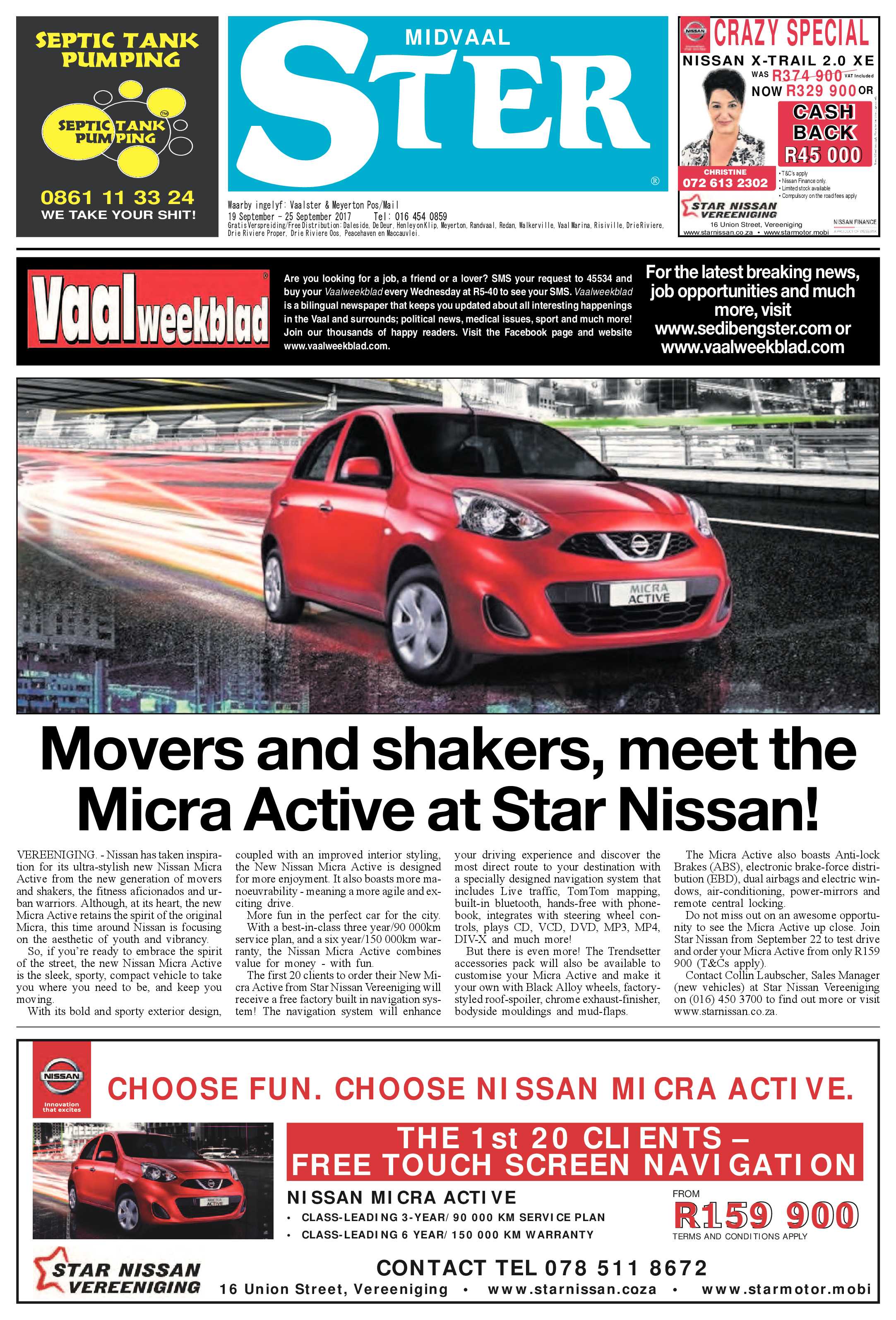 Midvaal Ster 19 – 25 September 2017 page 1