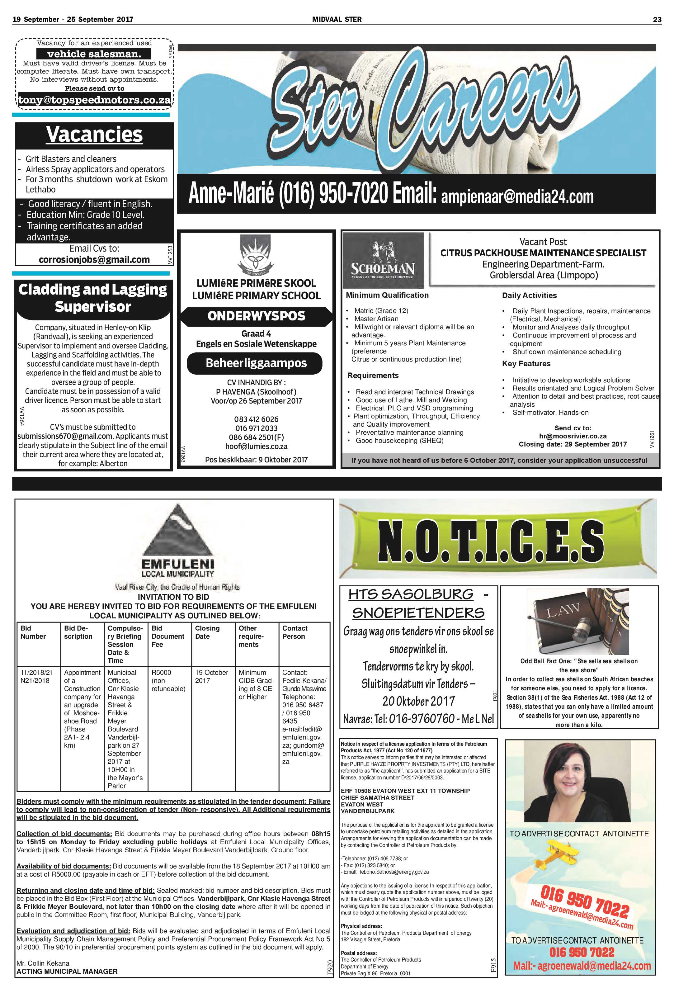 Midvaal Ster 19 – 25 September 2017 page 23