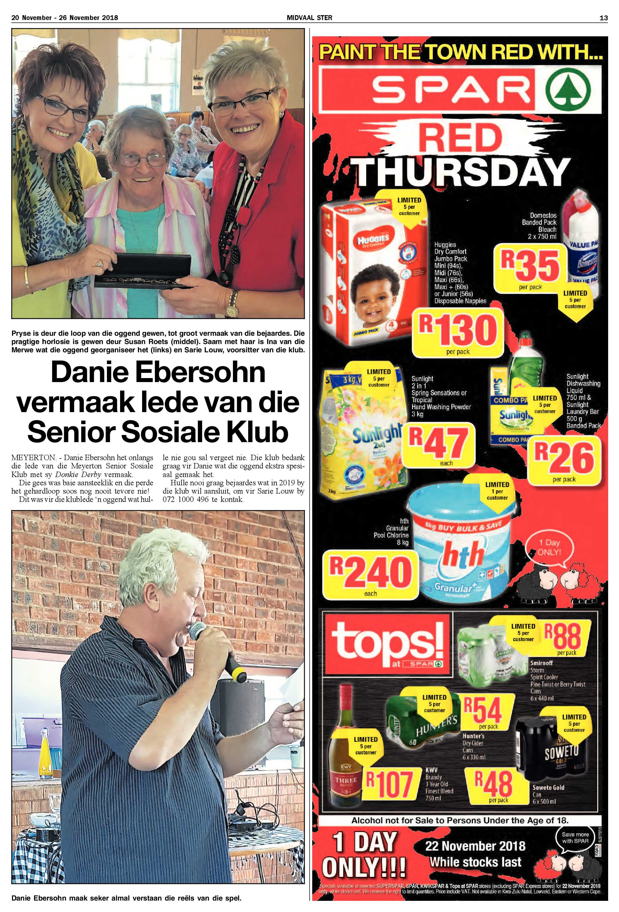 Midvaal Ster 20 – 26 November 2018 page 13
