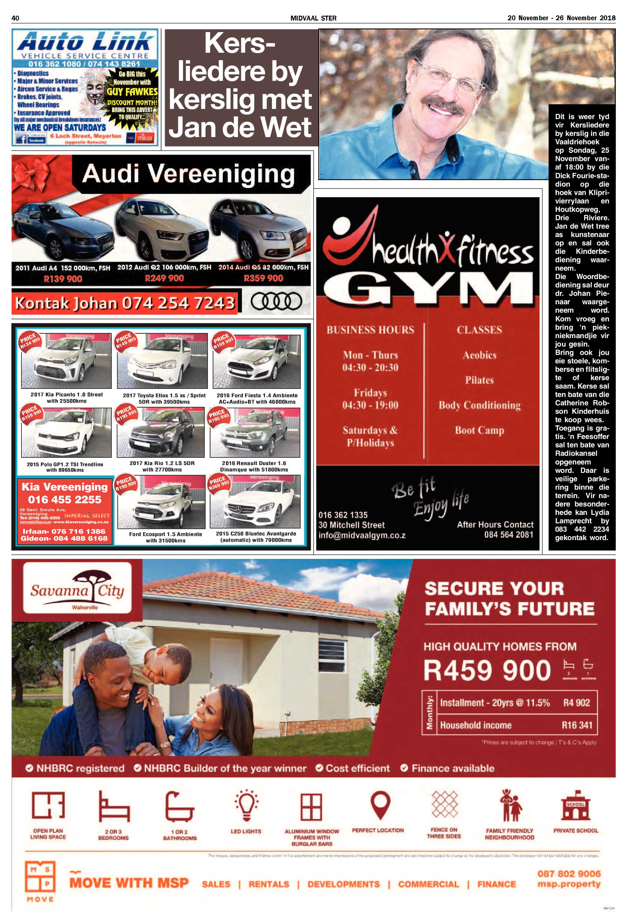 Midvaal Ster 20 – 26 November 2018 page 40