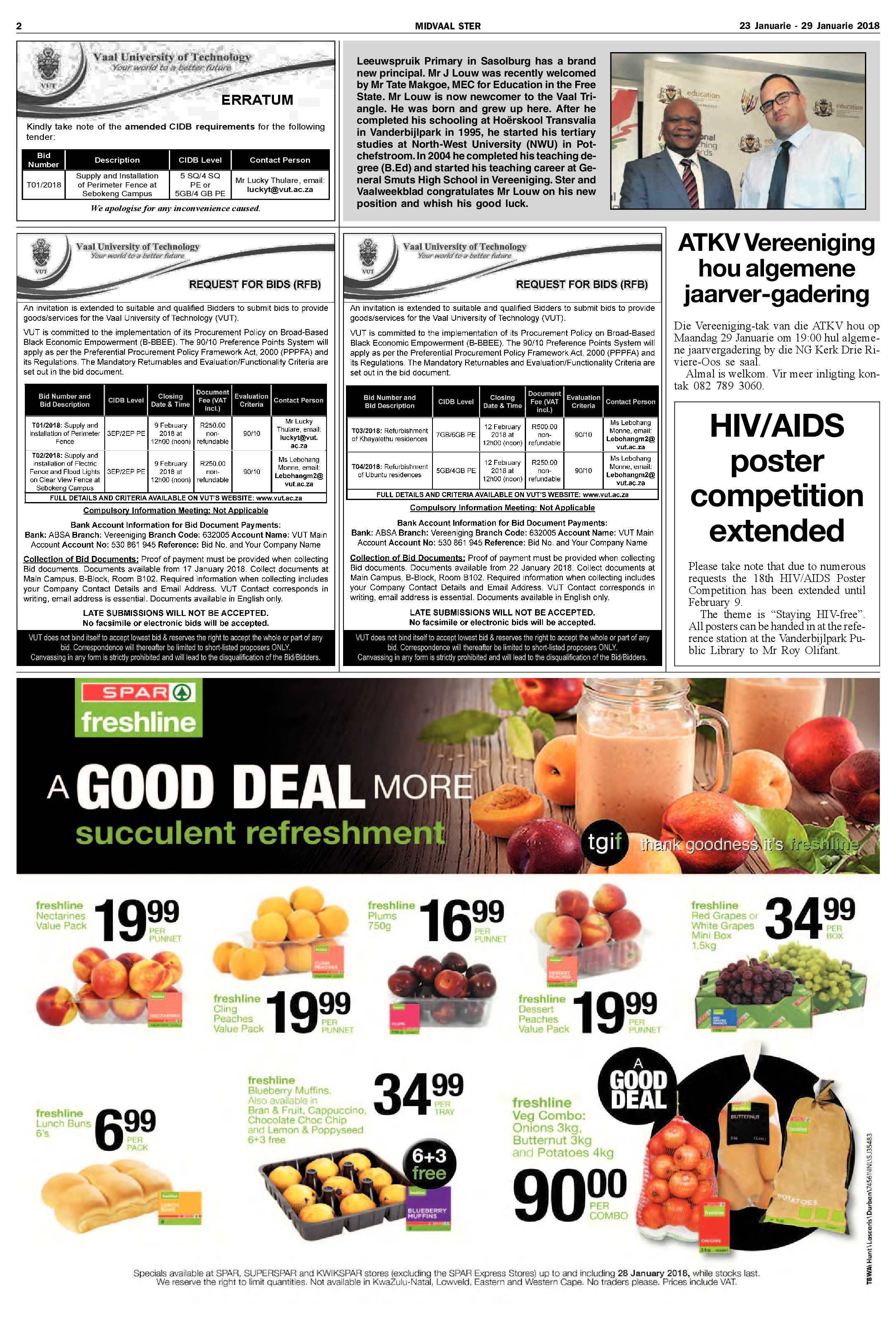 Midvaal Ster 23 – 29 Januarie 2018 page 2