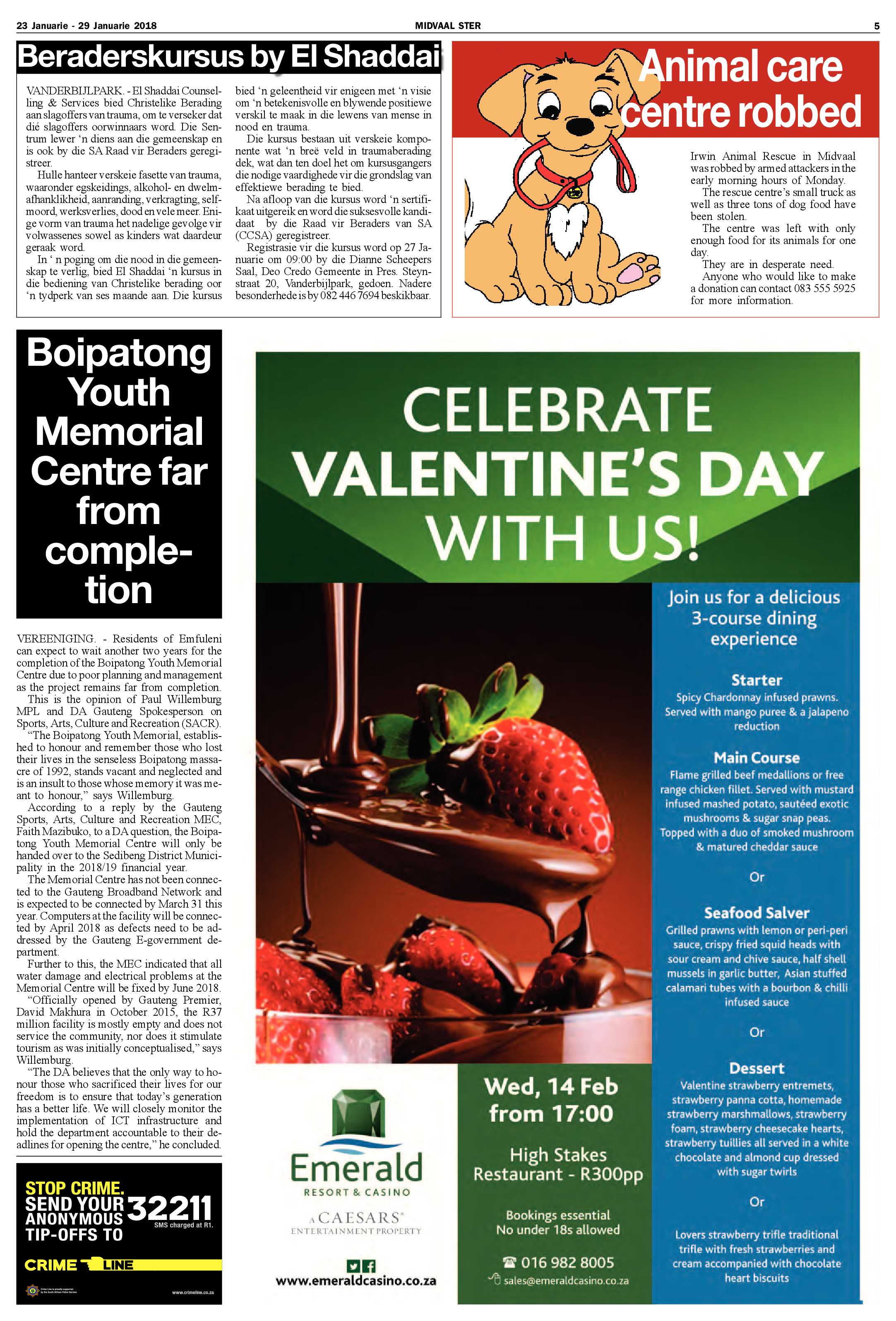 Midvaal Ster 23 – 29 Januarie 2018 page 5