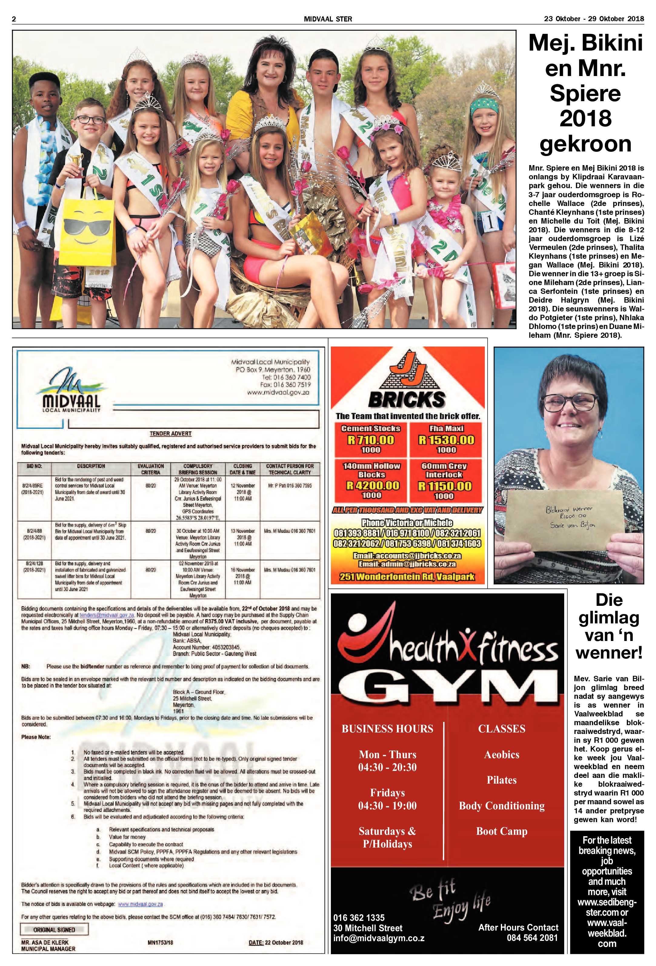 Midvaal Ster 23 – 29 Oktober 2018 page 2