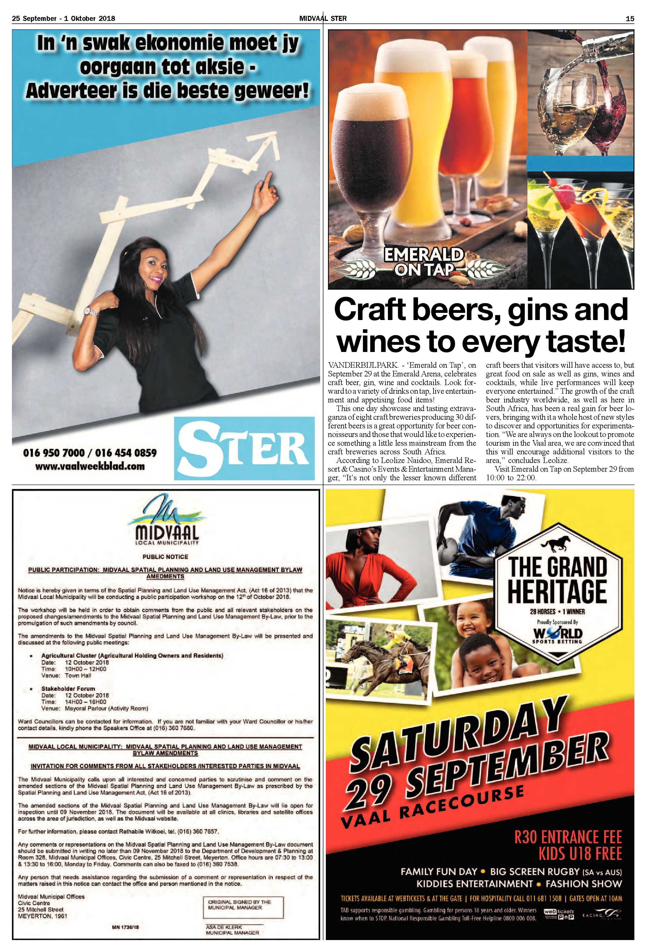 Midvaal Ster 25 September – 1 Oktober 2018 page 15
