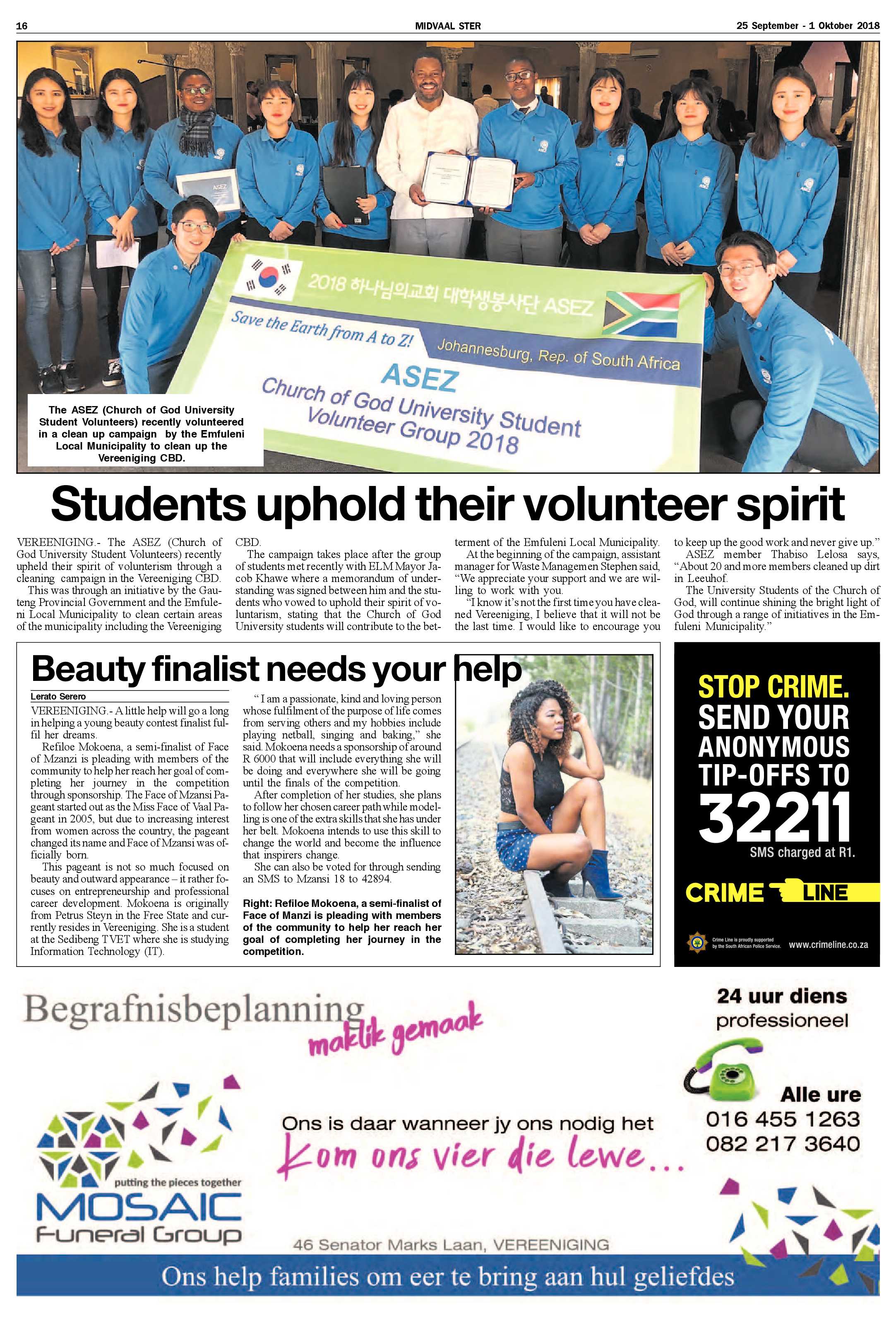 Midvaal Ster 25 September – 1 Oktober 2018 page 16