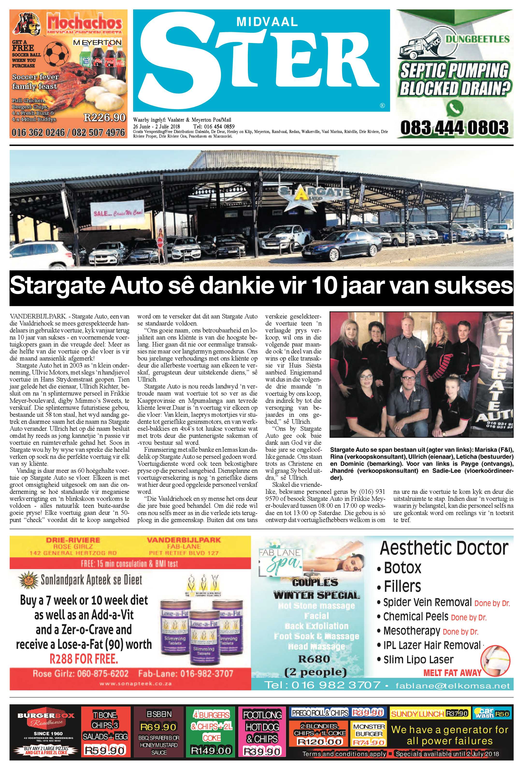 Midvaal Ster 26 Junie – 2 Julie 2018 page 1