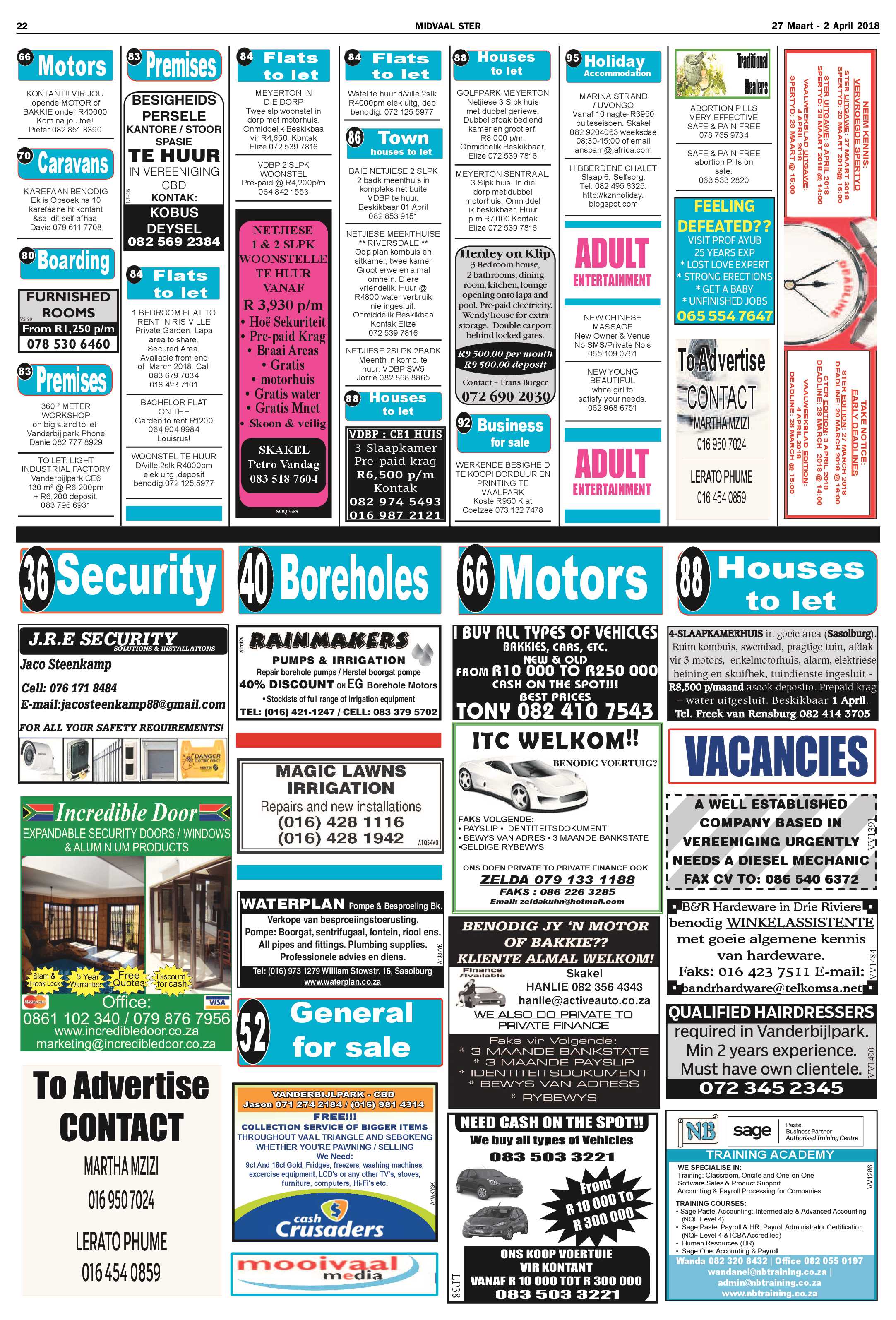 Midvaal Ster 27 Maart – 2 April 2018 page 22