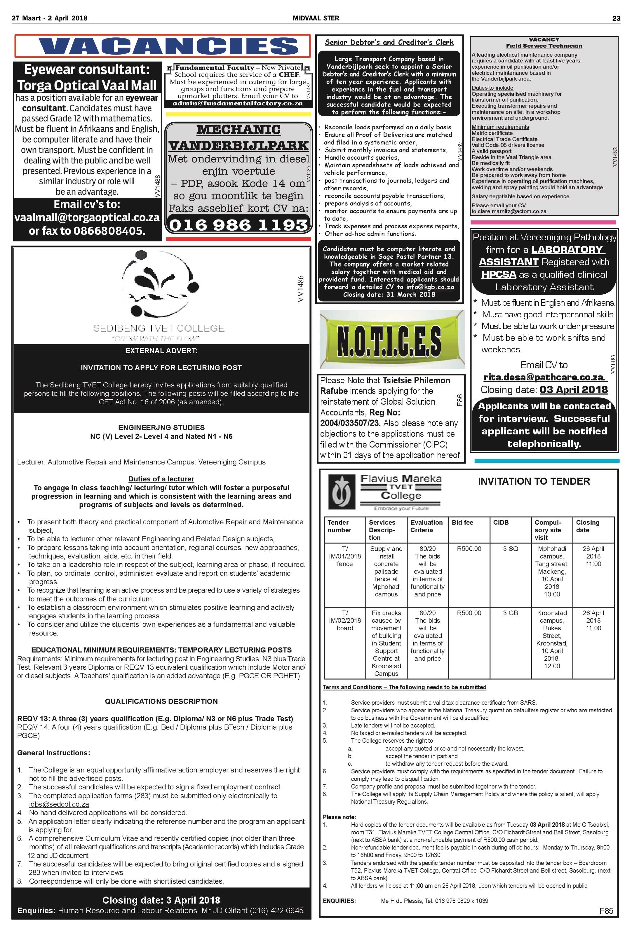 Midvaal Ster 27 Maart – 2 April 2018 page 23