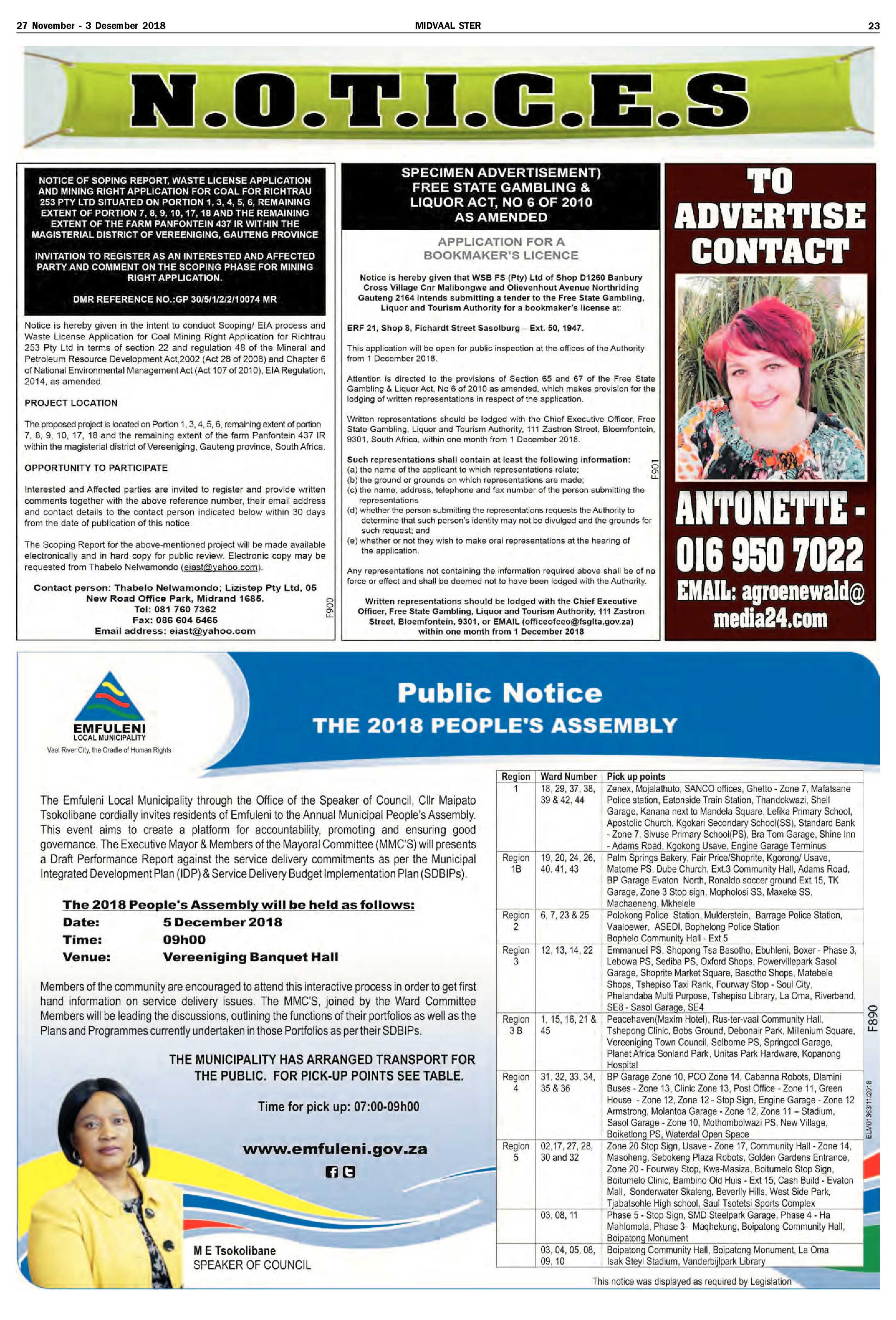Midvaal Ster 27 November – 3 Desember 2018 page 23