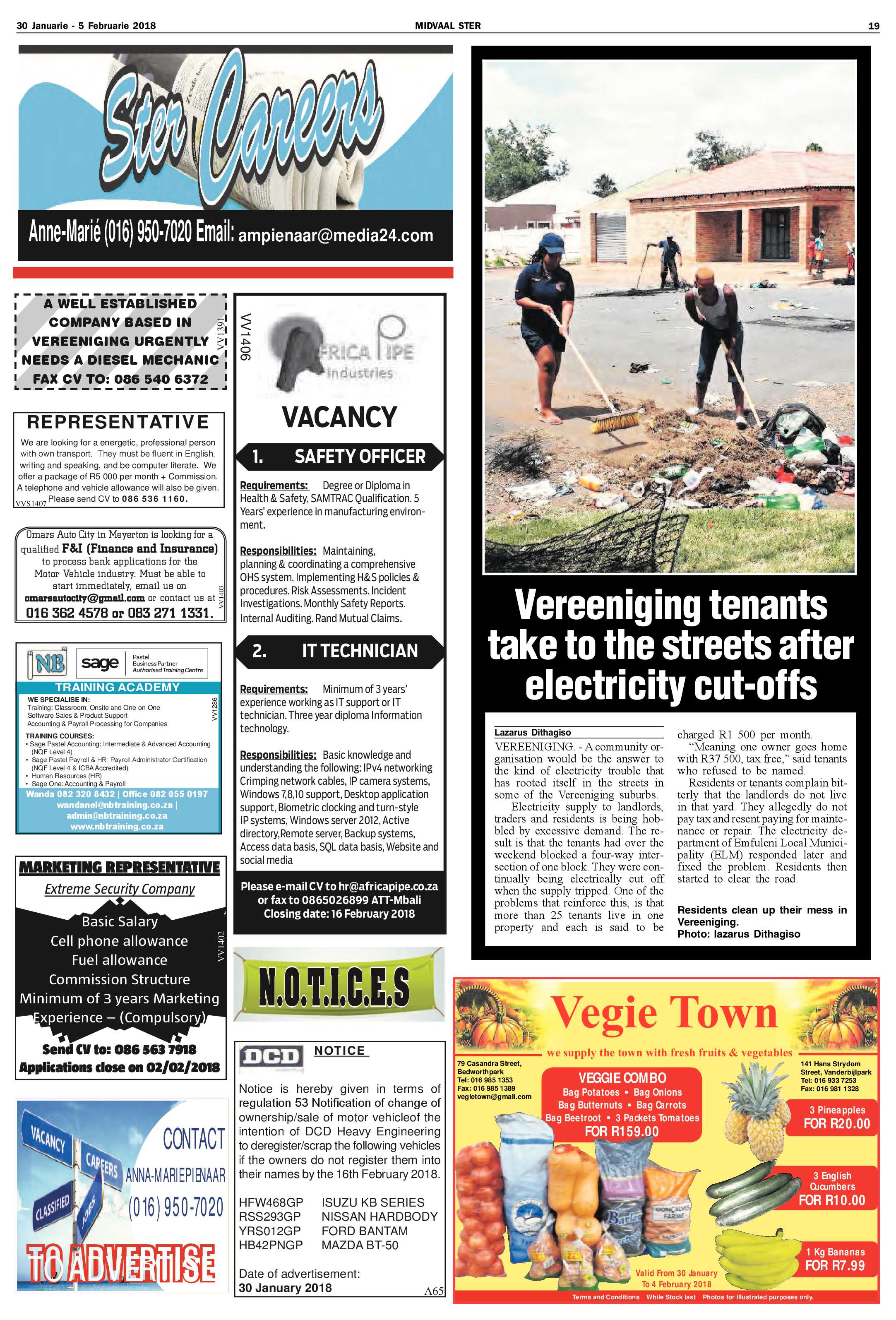 Midvaal Ster 30 Januarie – 5 Februarie 2018 page 19
