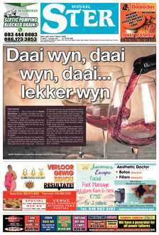 Midvaal Ster 30 Oktober – 5 November 2018